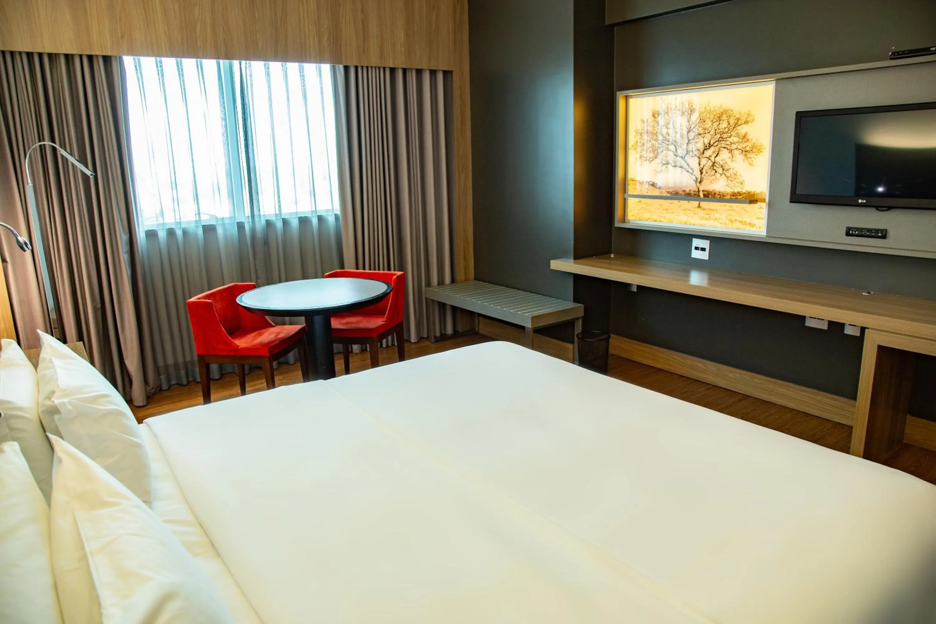Bed in Mercure Uberlândia Plaza Shopping