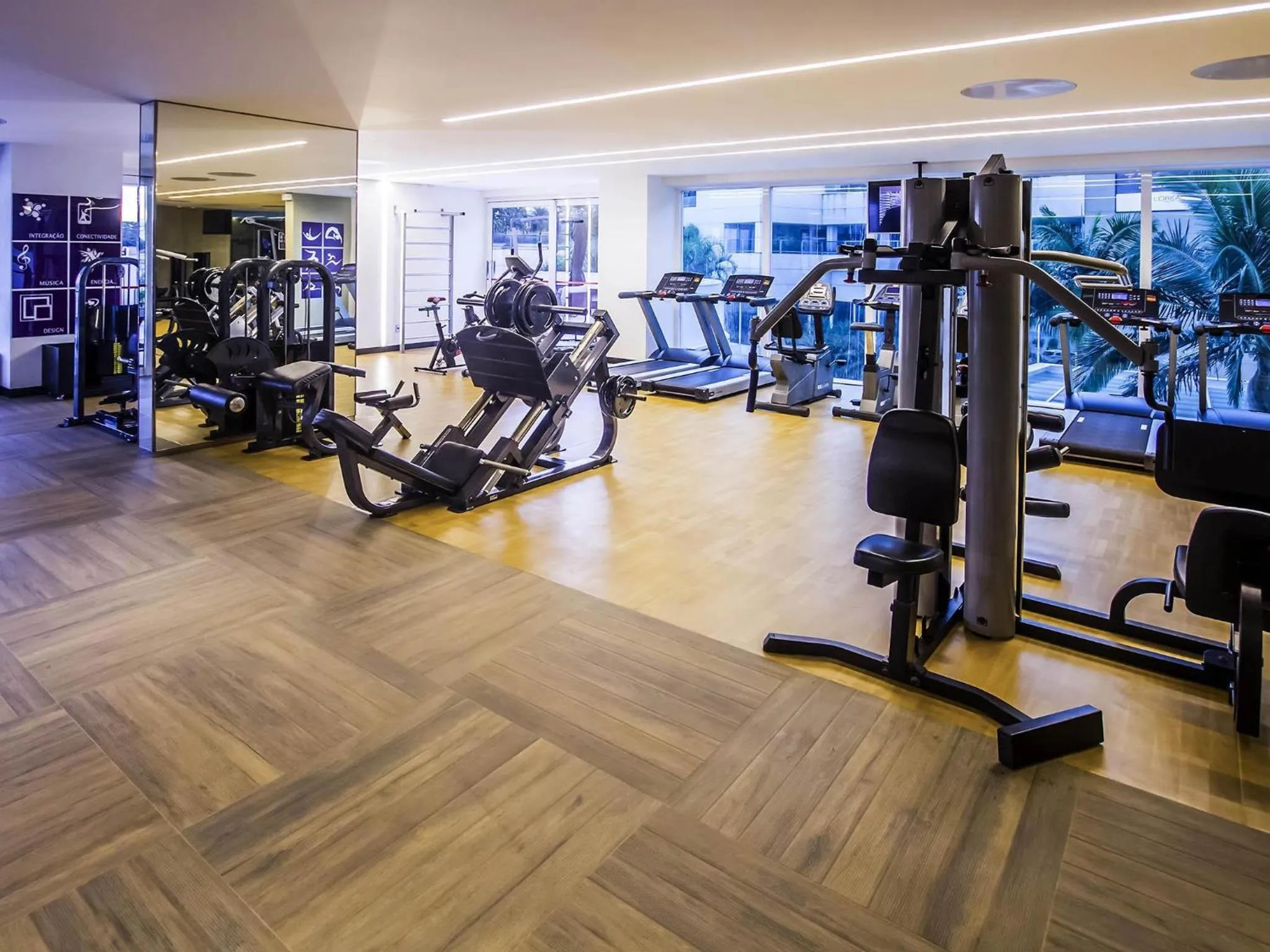 Fitness centre/facilities in Mercure Uberlândia Plaza Shopping