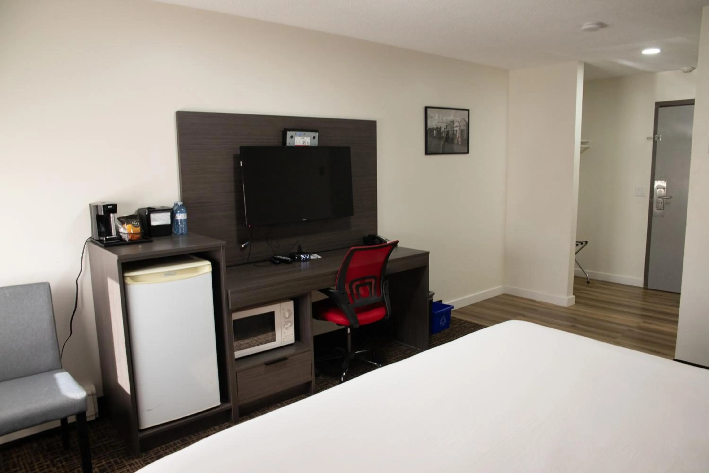 Bed in Ramada by Wyndham Dawson Creek