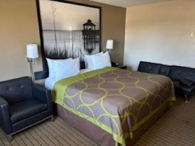 Bed in Super 8 by Wyndham Greenville