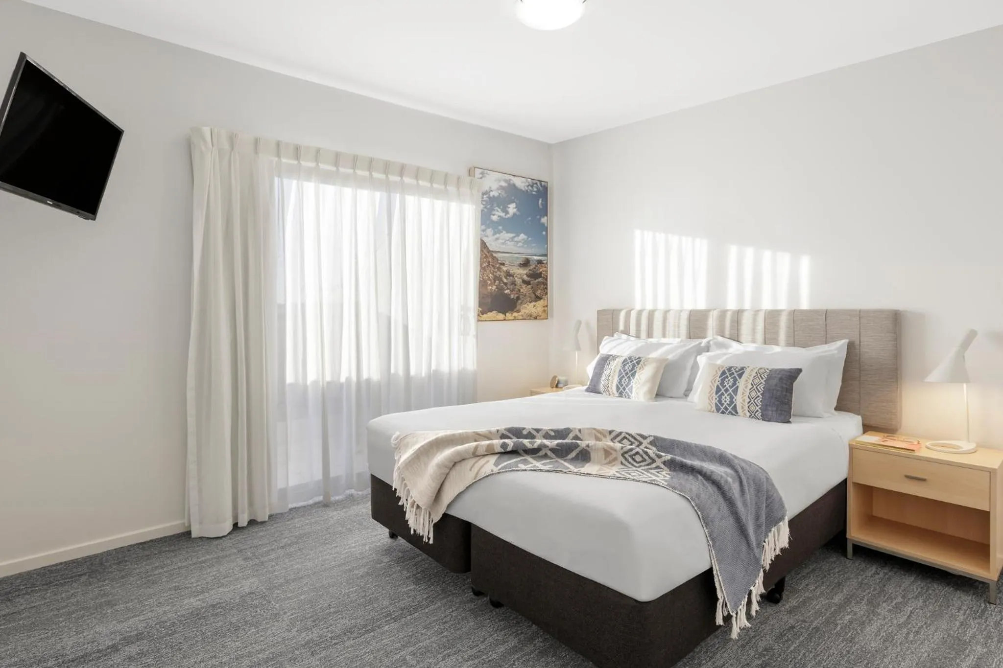 Bed in Quest Geelong