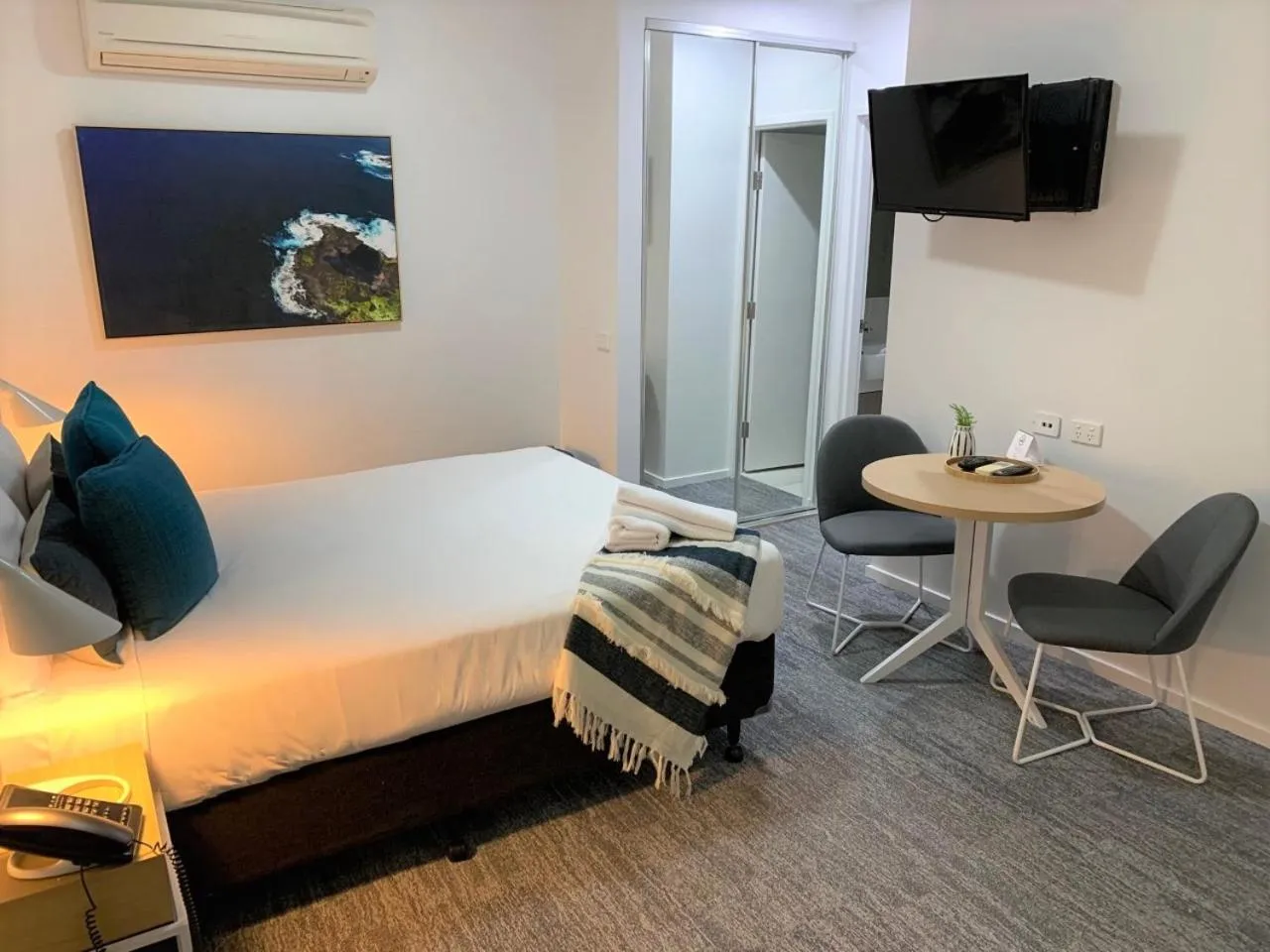 Bed in Quest Geelong