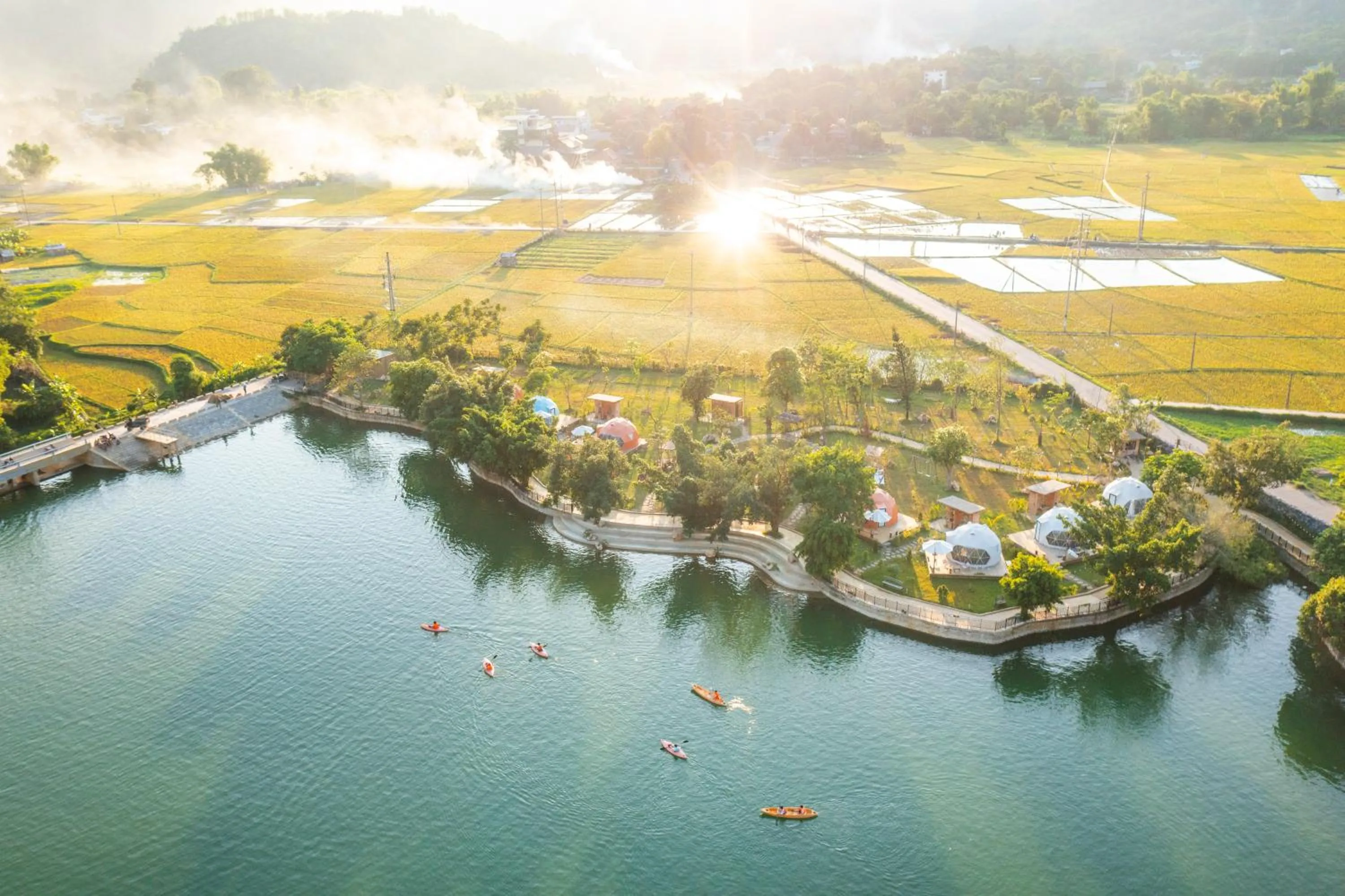 View (from property/room) in Mai Chau Lodge