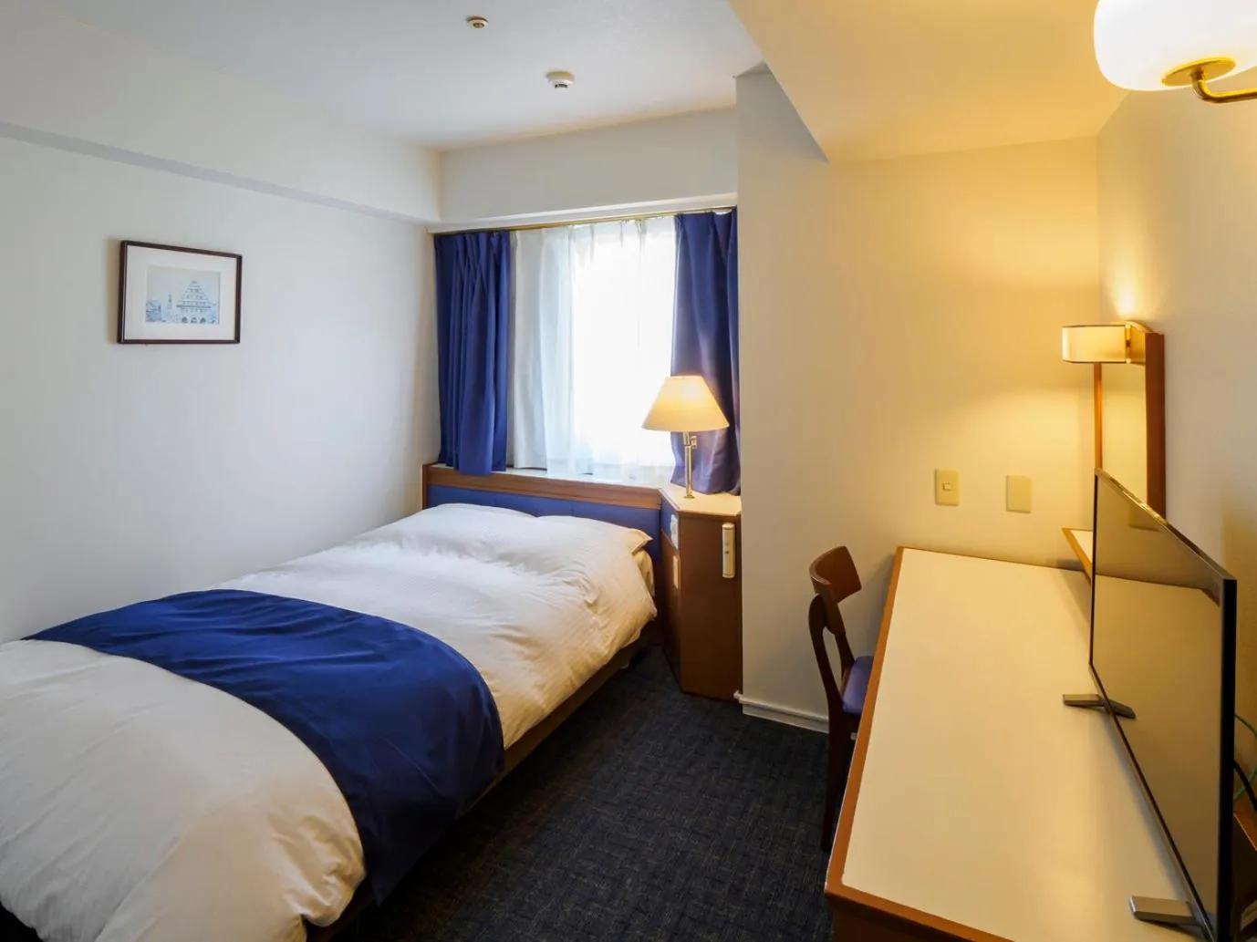 Bed in Airline Hotel