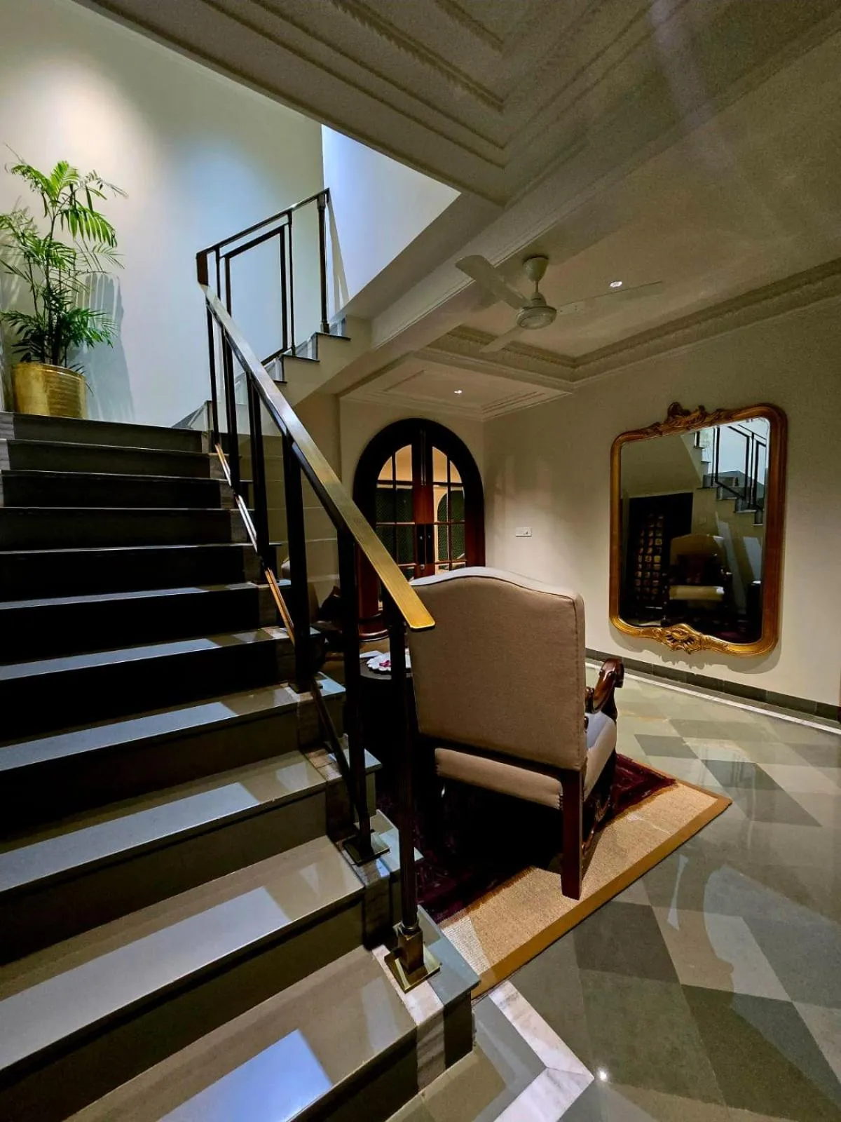 Lobby or reception in Barwara Kothi