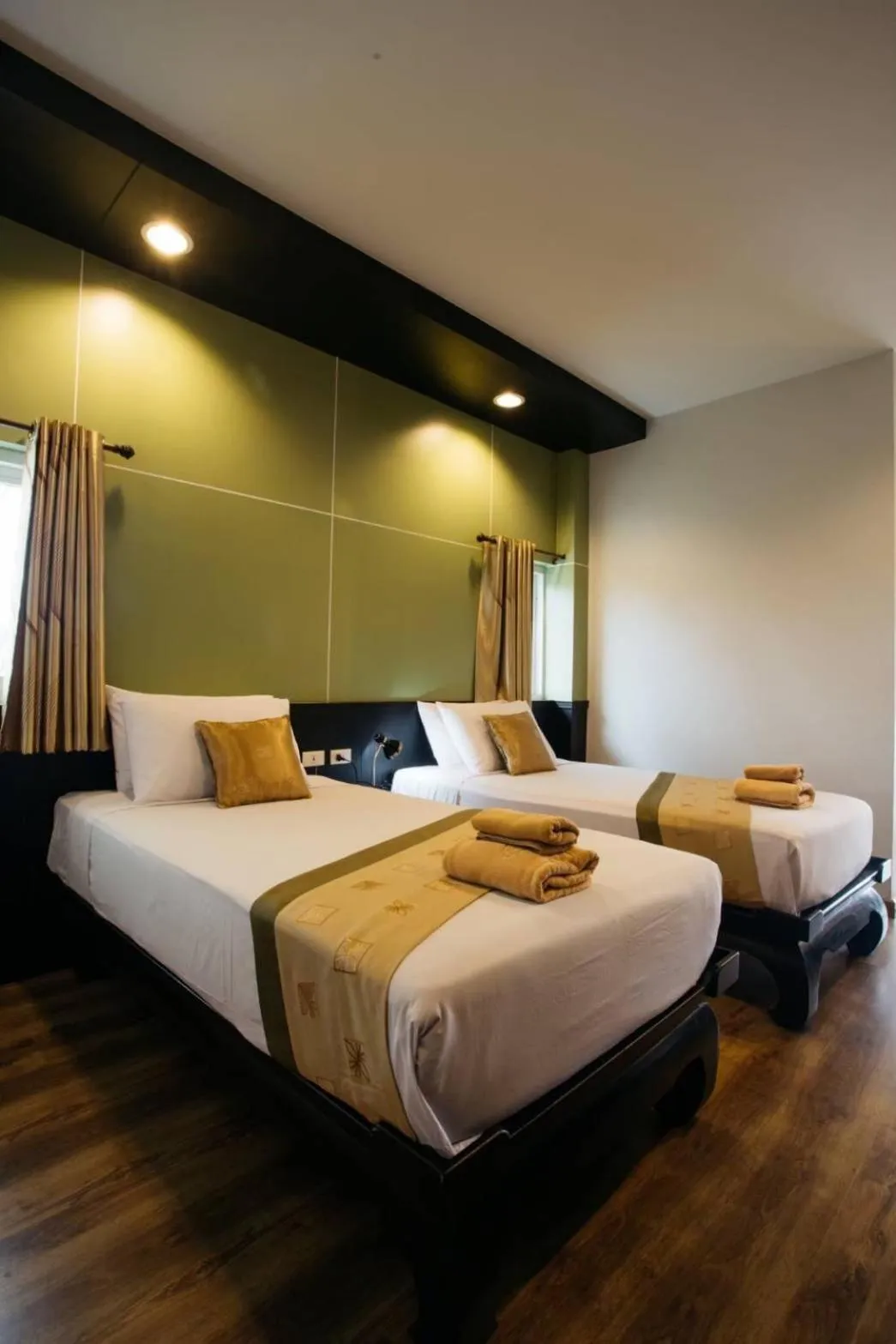 Bed in Diamond Park Inn Chiangrai & Resort