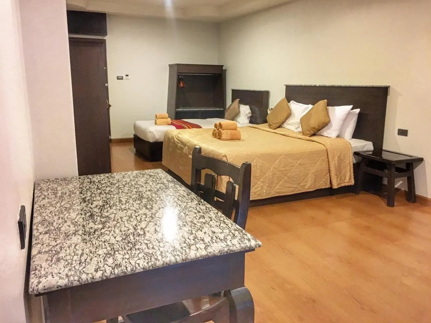 Bed in Diamond Park Inn Chiangrai & Resort