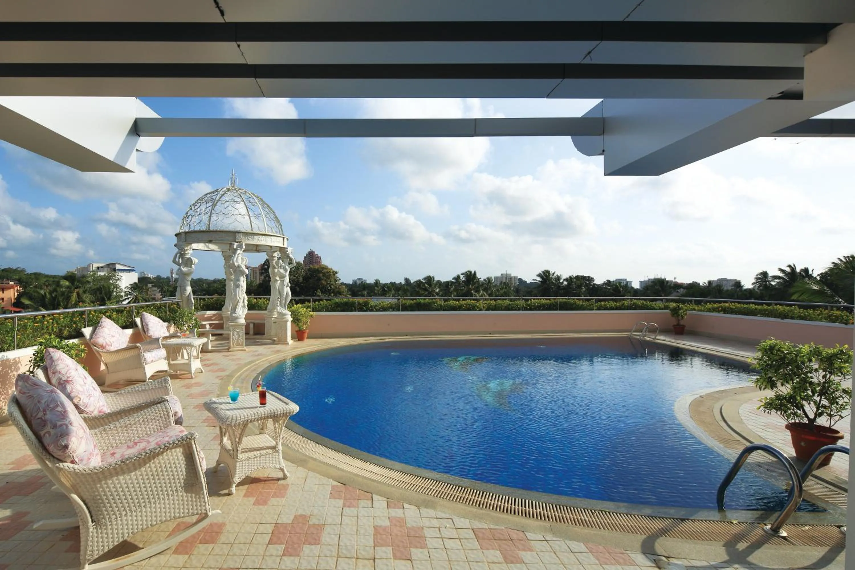 Bird's eye view in Windsor Rajadhani Hotel