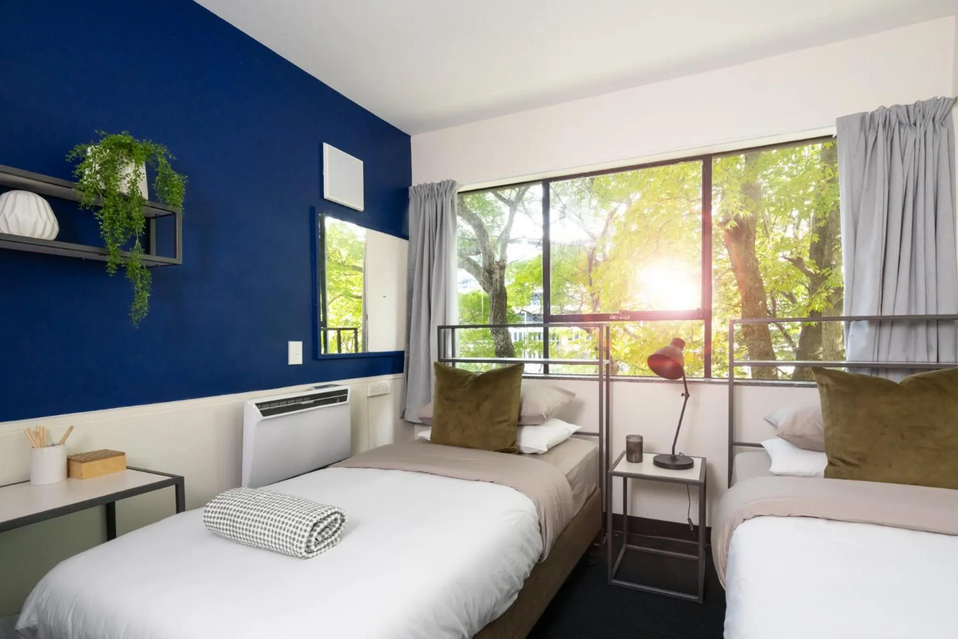 Bedroom, Bed in YMCA Hostel