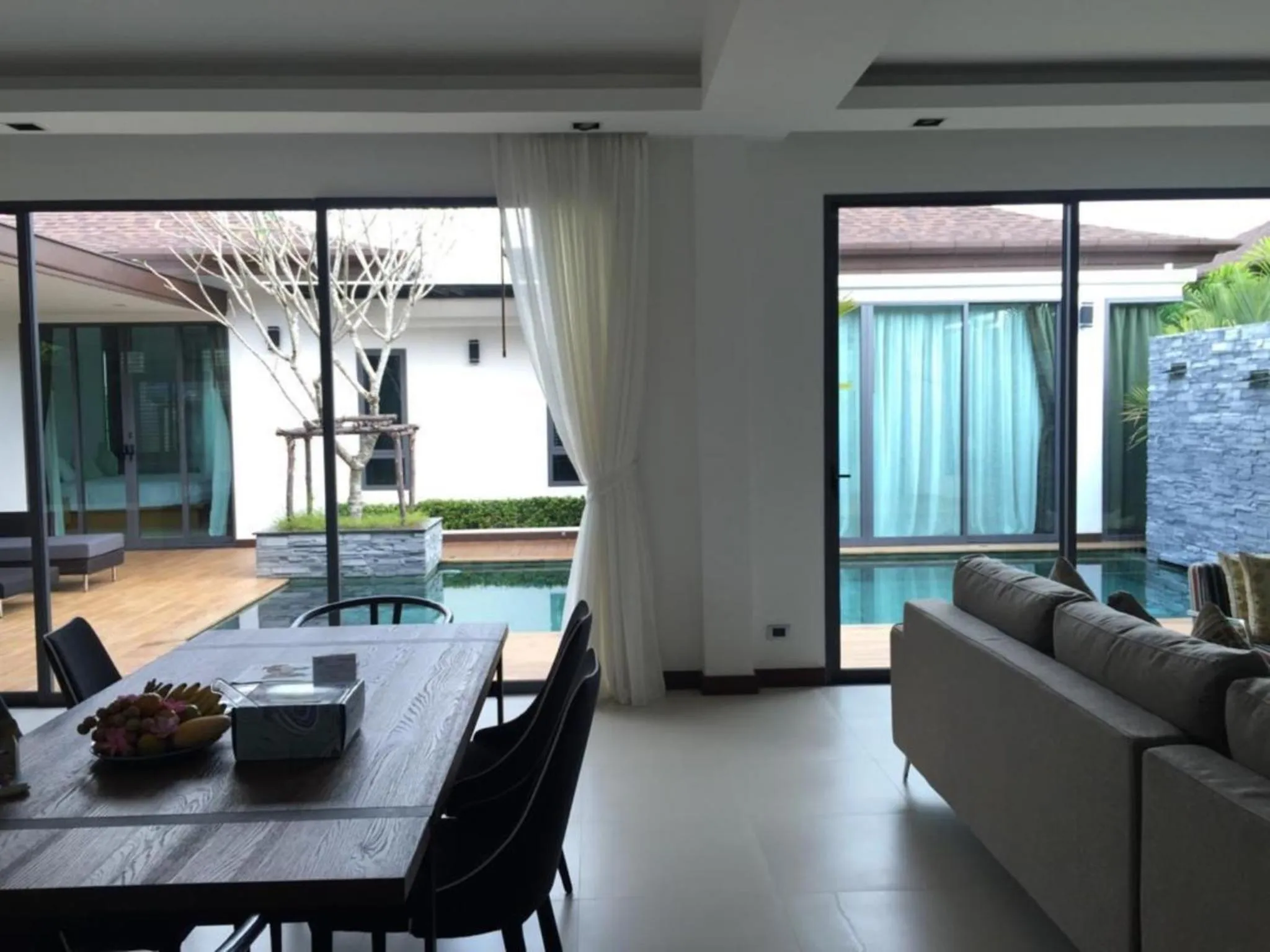 Dining area in Sivana Place Phuket