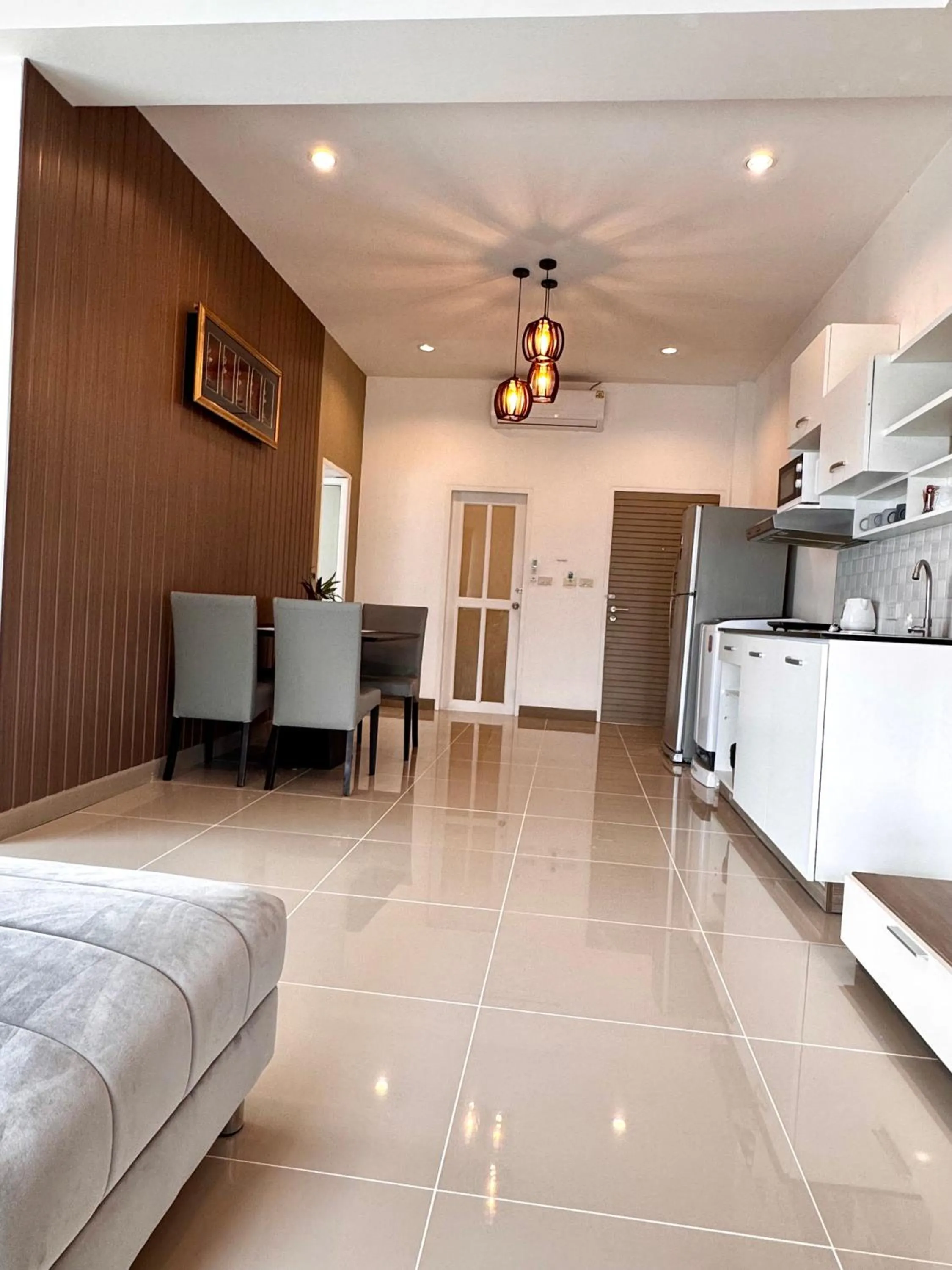 Dining area, Bed in Sivana Place Phuket