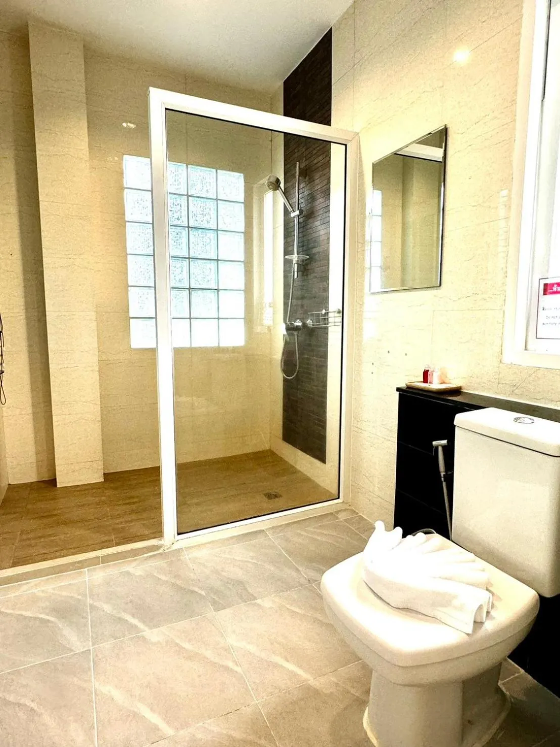 Shower in Sivana Place Phuket