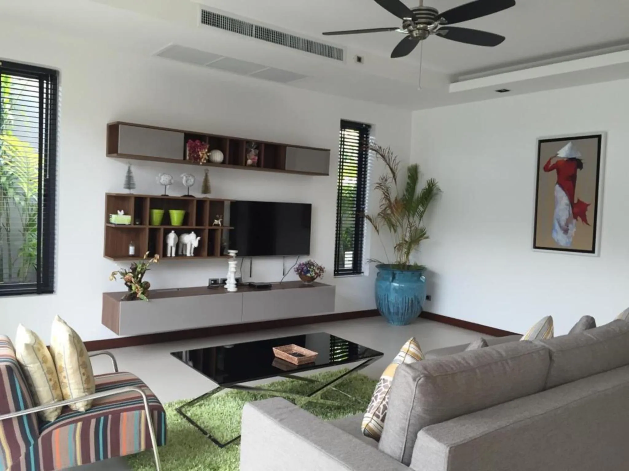 Living room in Sivana Place Phuket