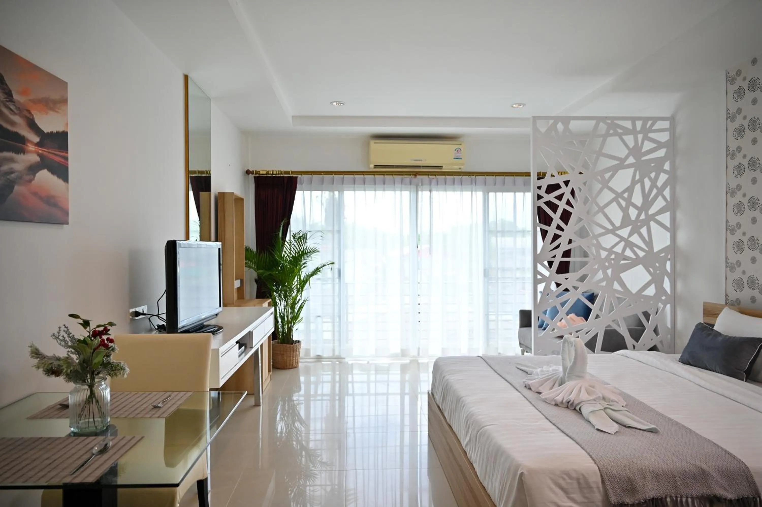 Bedroom, Bed in Sivana Place Phuket