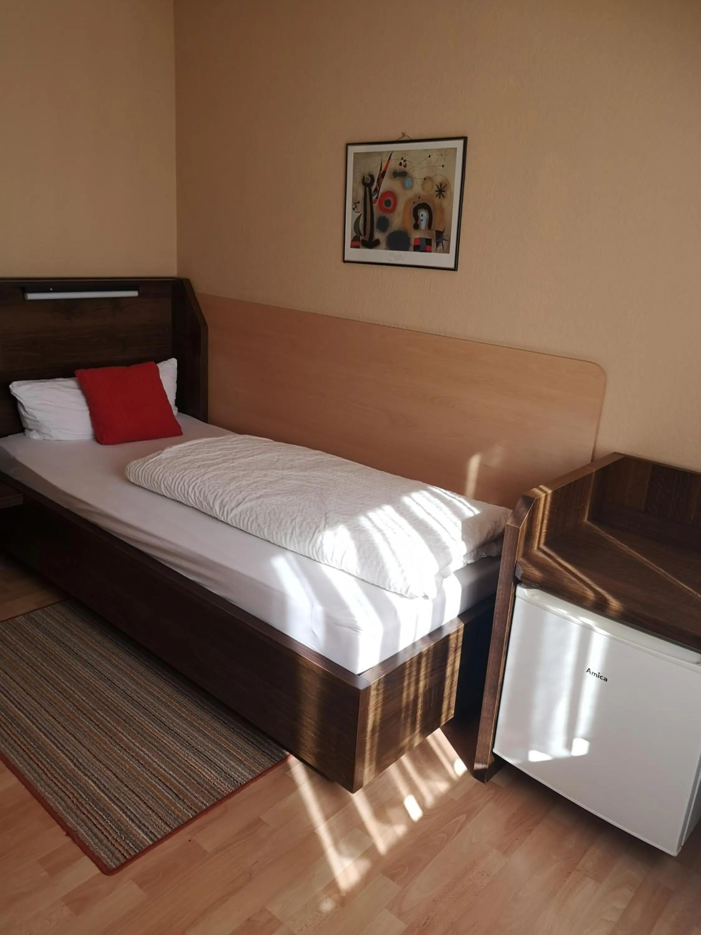 Bed in Hotel Köln-Bonn