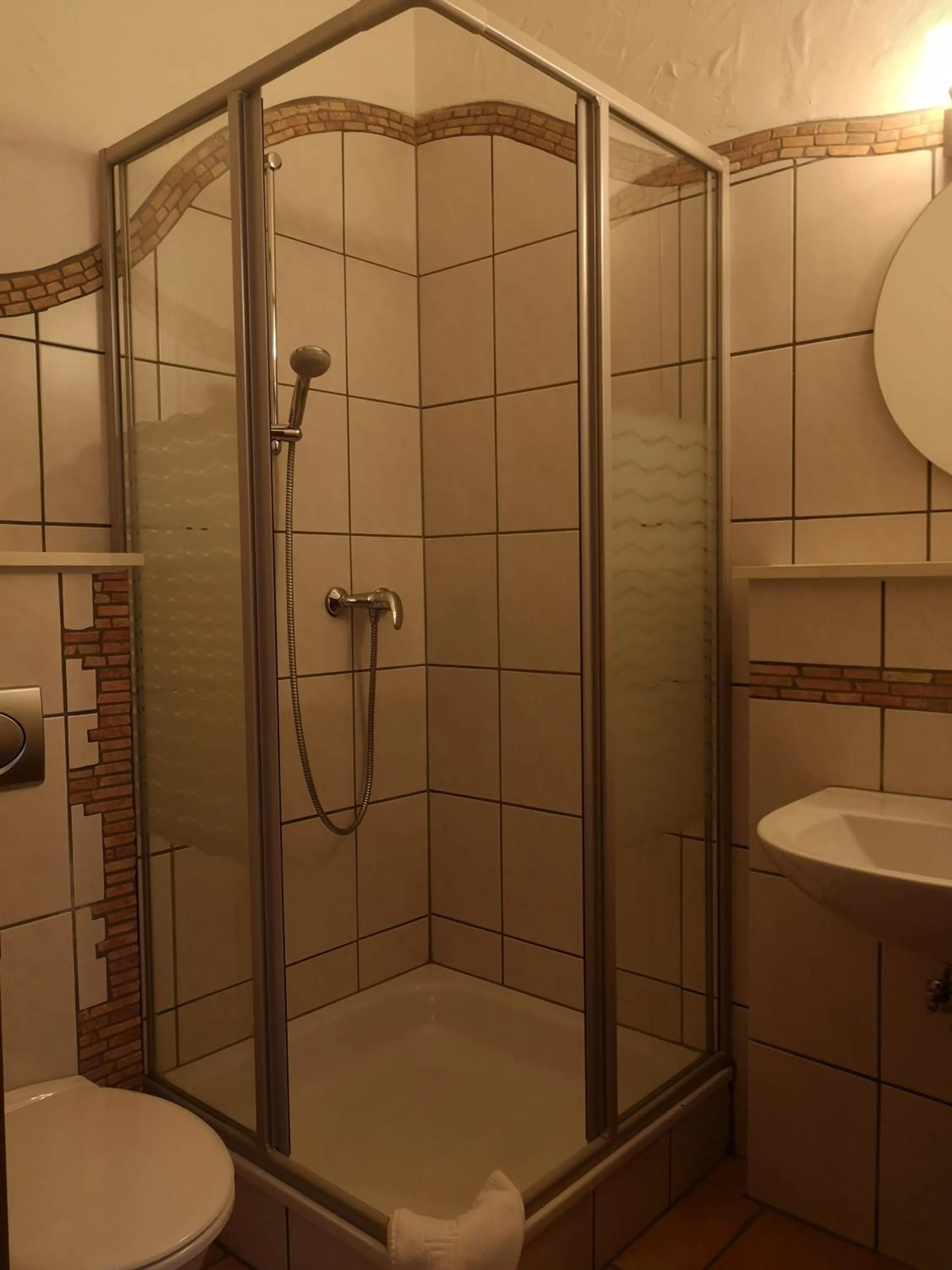 Shower in Hotel Köln-Bonn