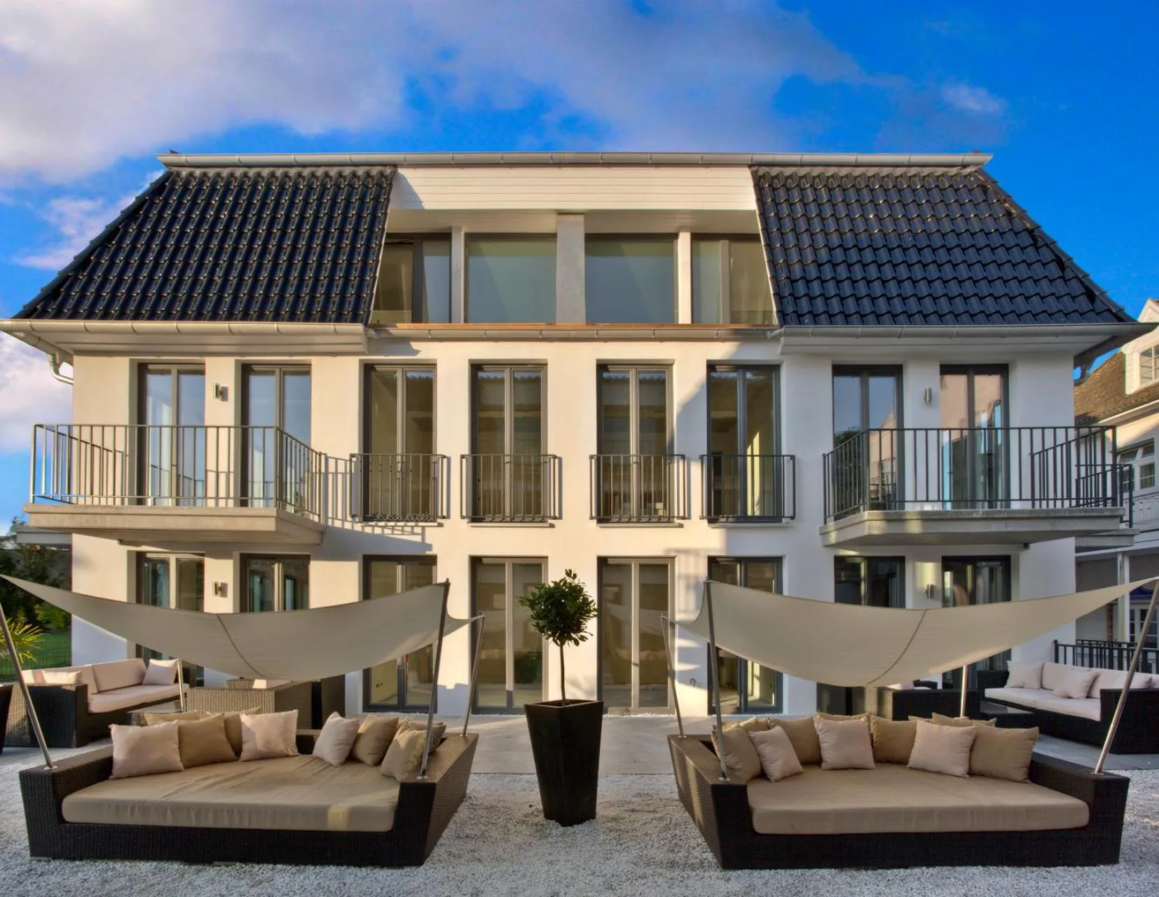 Property building in Suite Hotel Binz Familienhotel Rügen