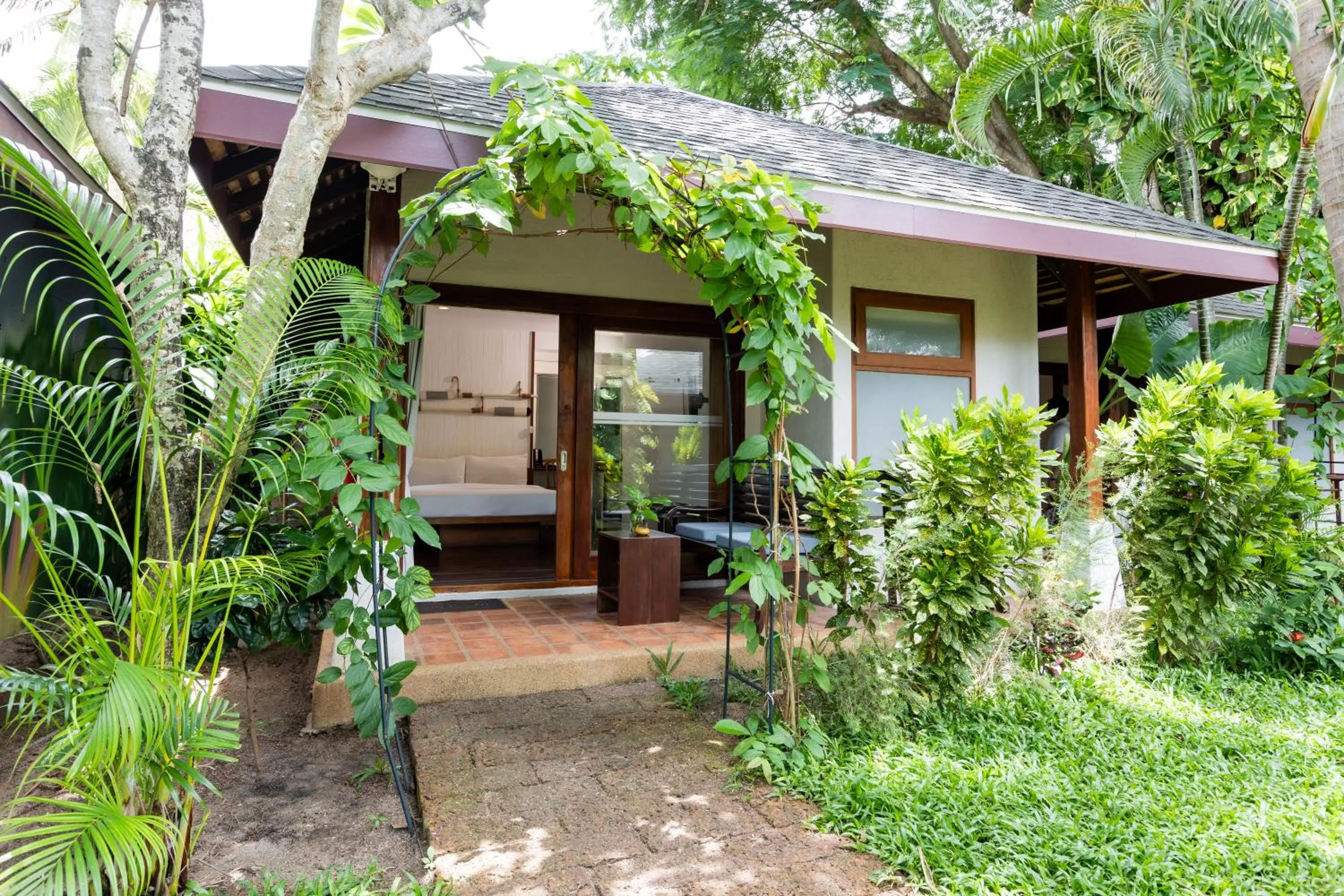 Garden view in Malibu Beach Resort