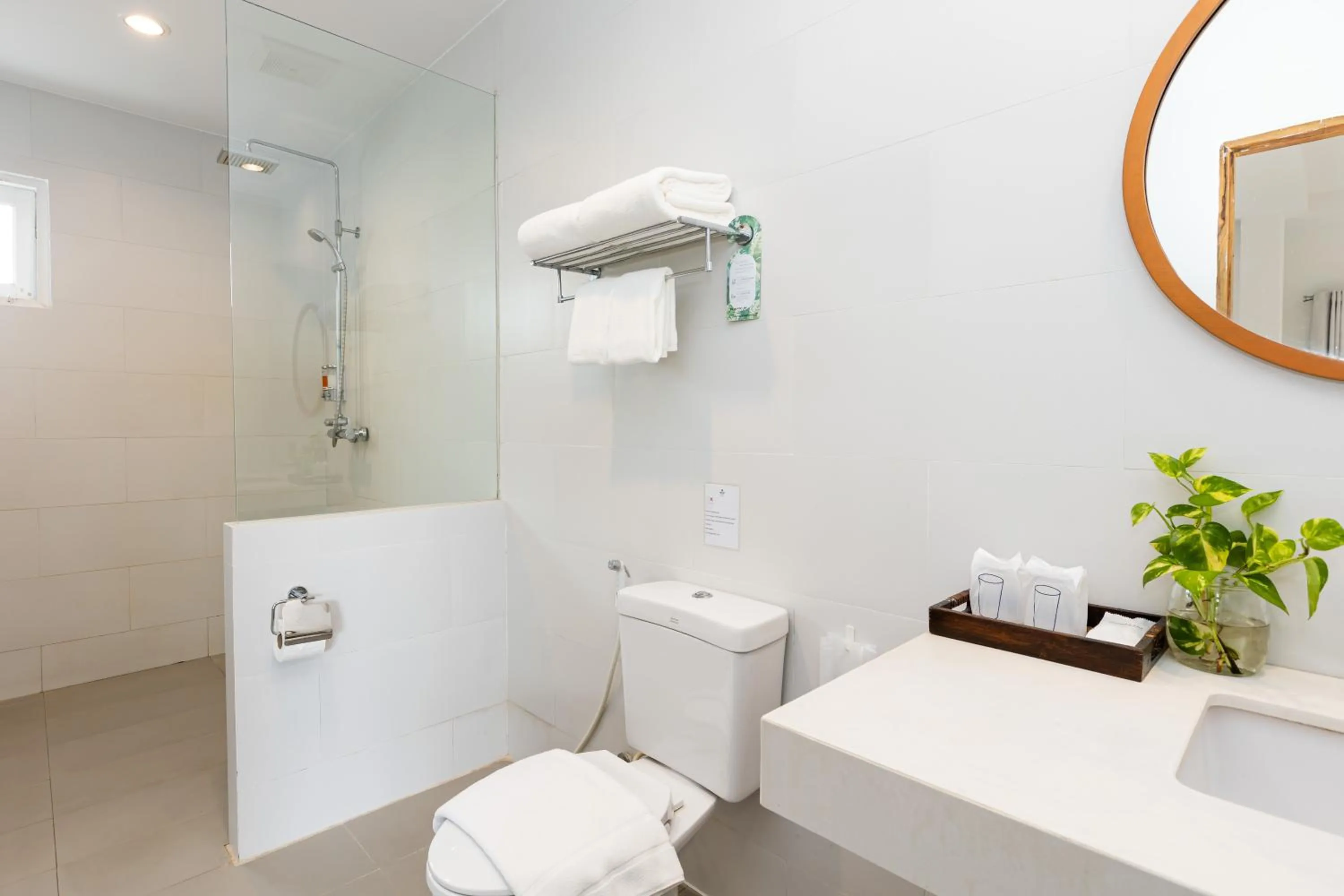 Shower in Malibu Beach Resort