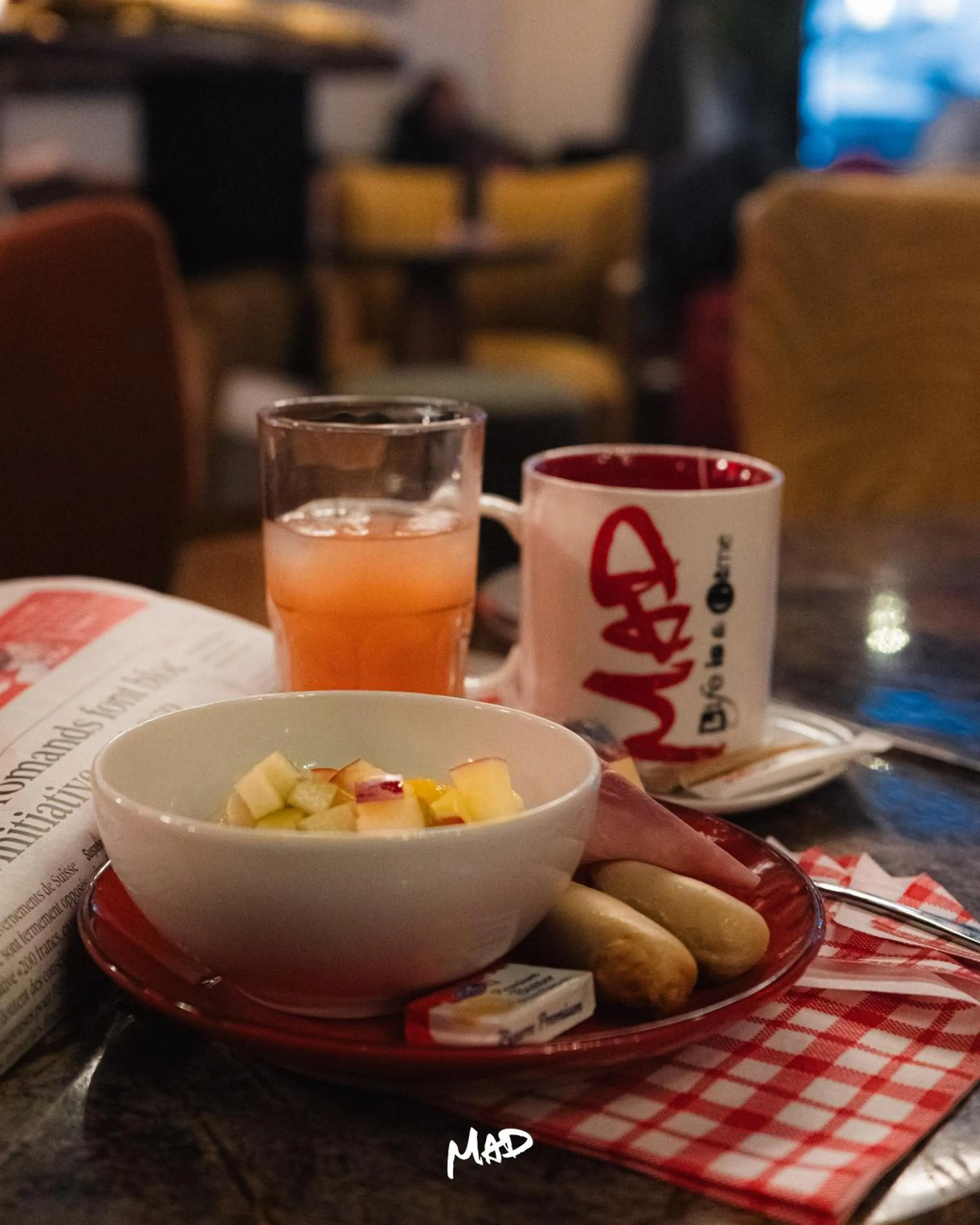 Breakfast in ibis Styles Lausanne Center MadHouse