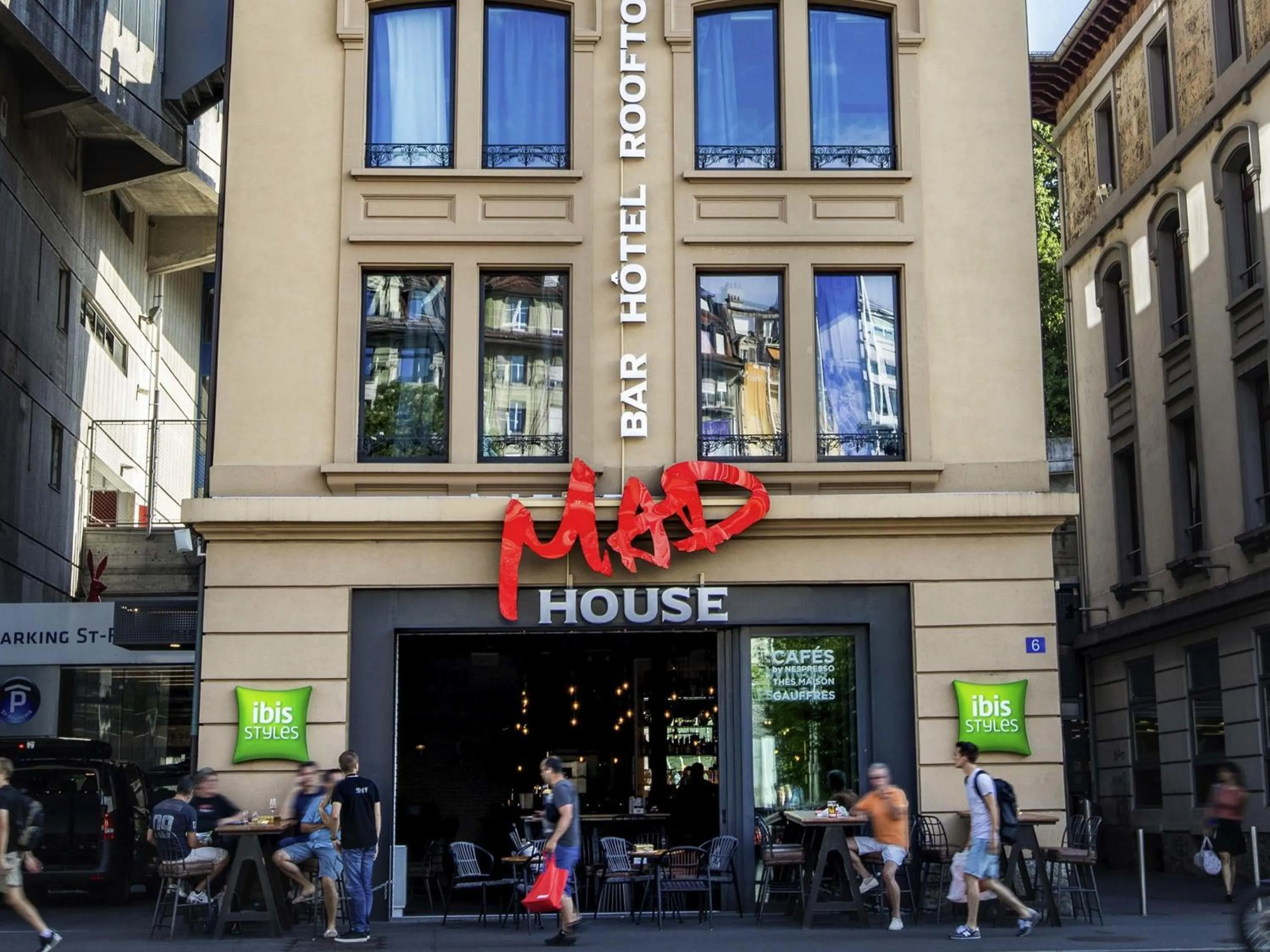 Property building in ibis Styles Lausanne Center MadHouse
