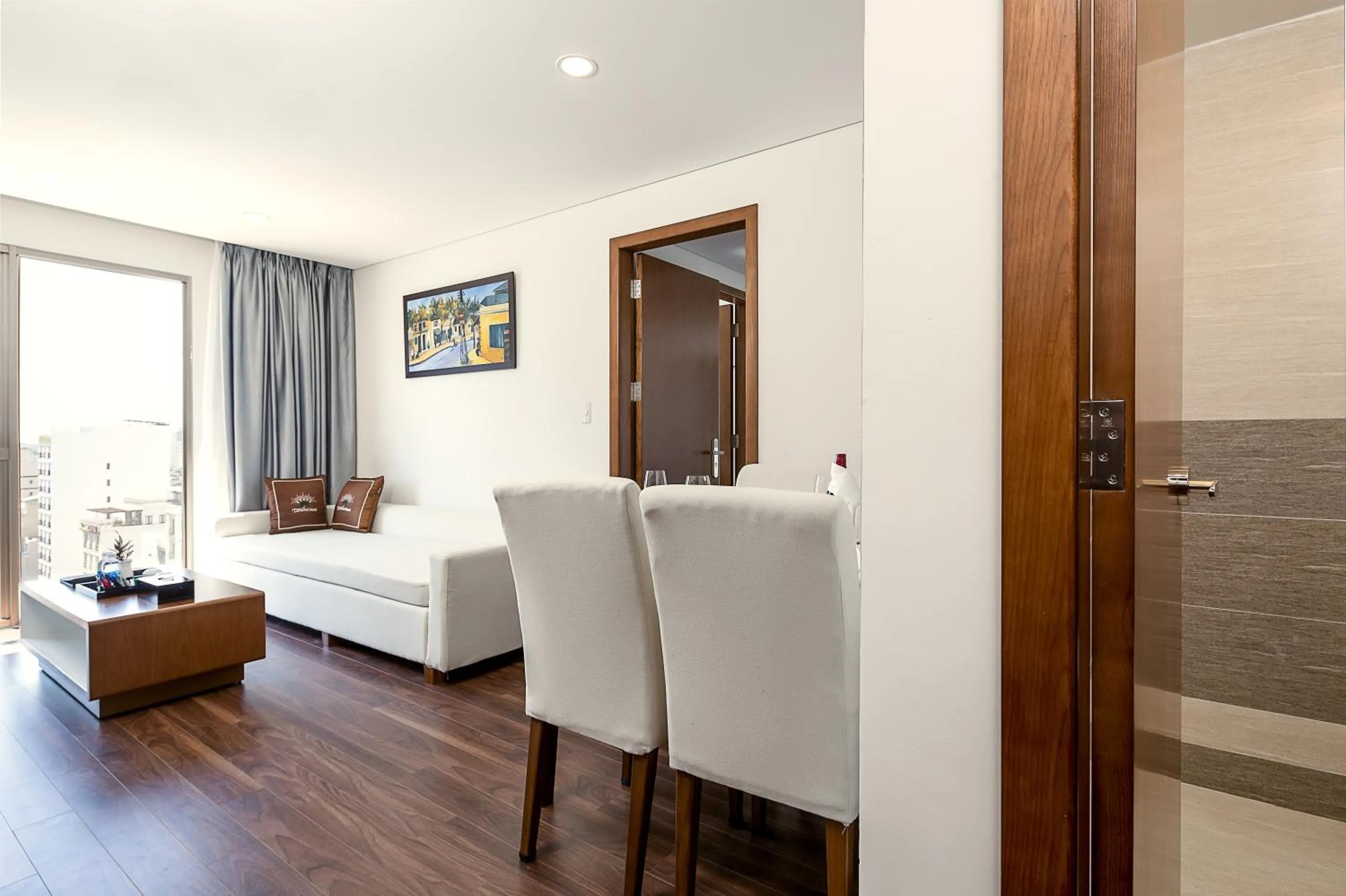 Living room in Tamarind Danang Beach Hotel