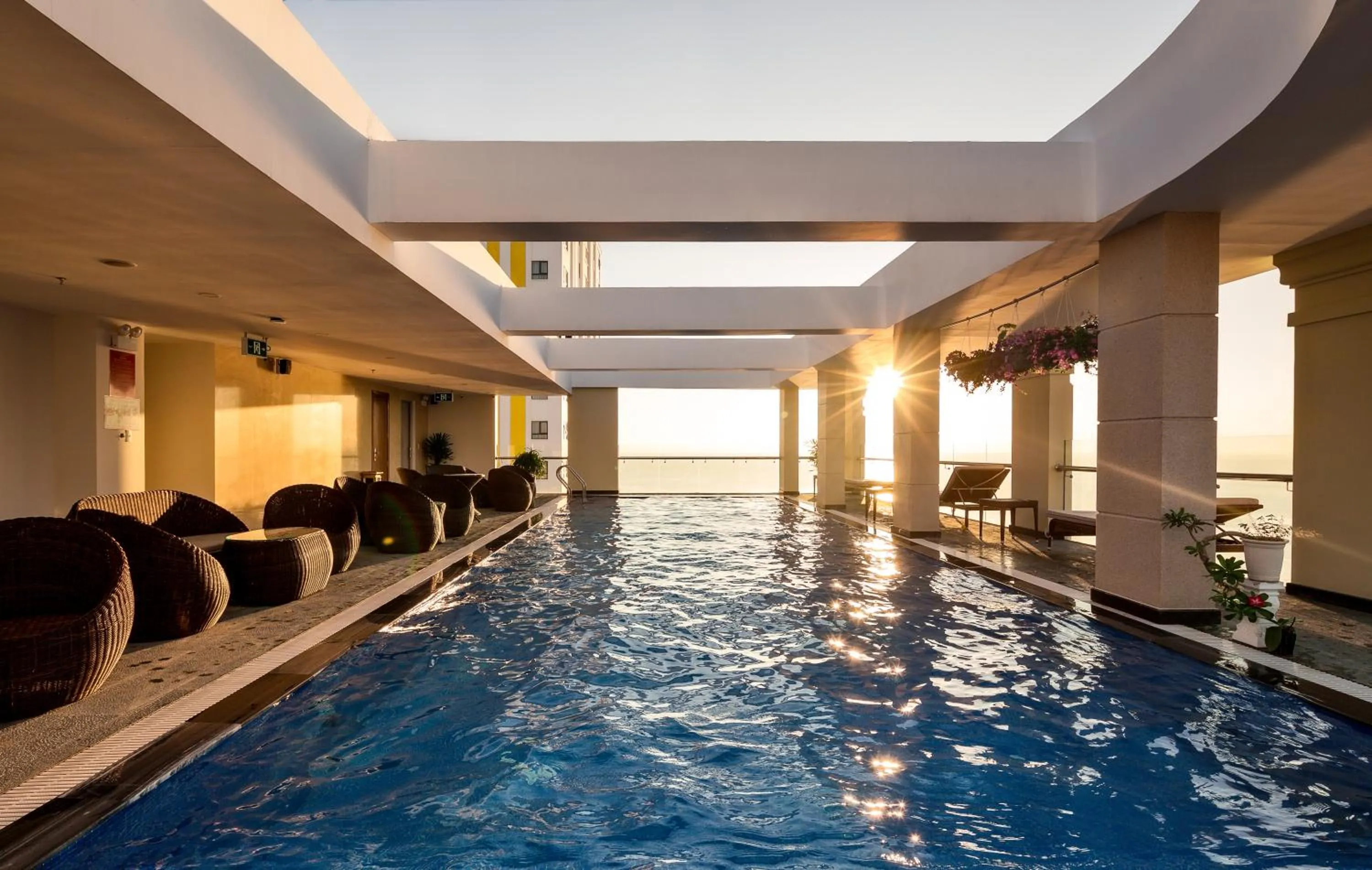 Swimming pool in Tamarind Danang Beach Hotel