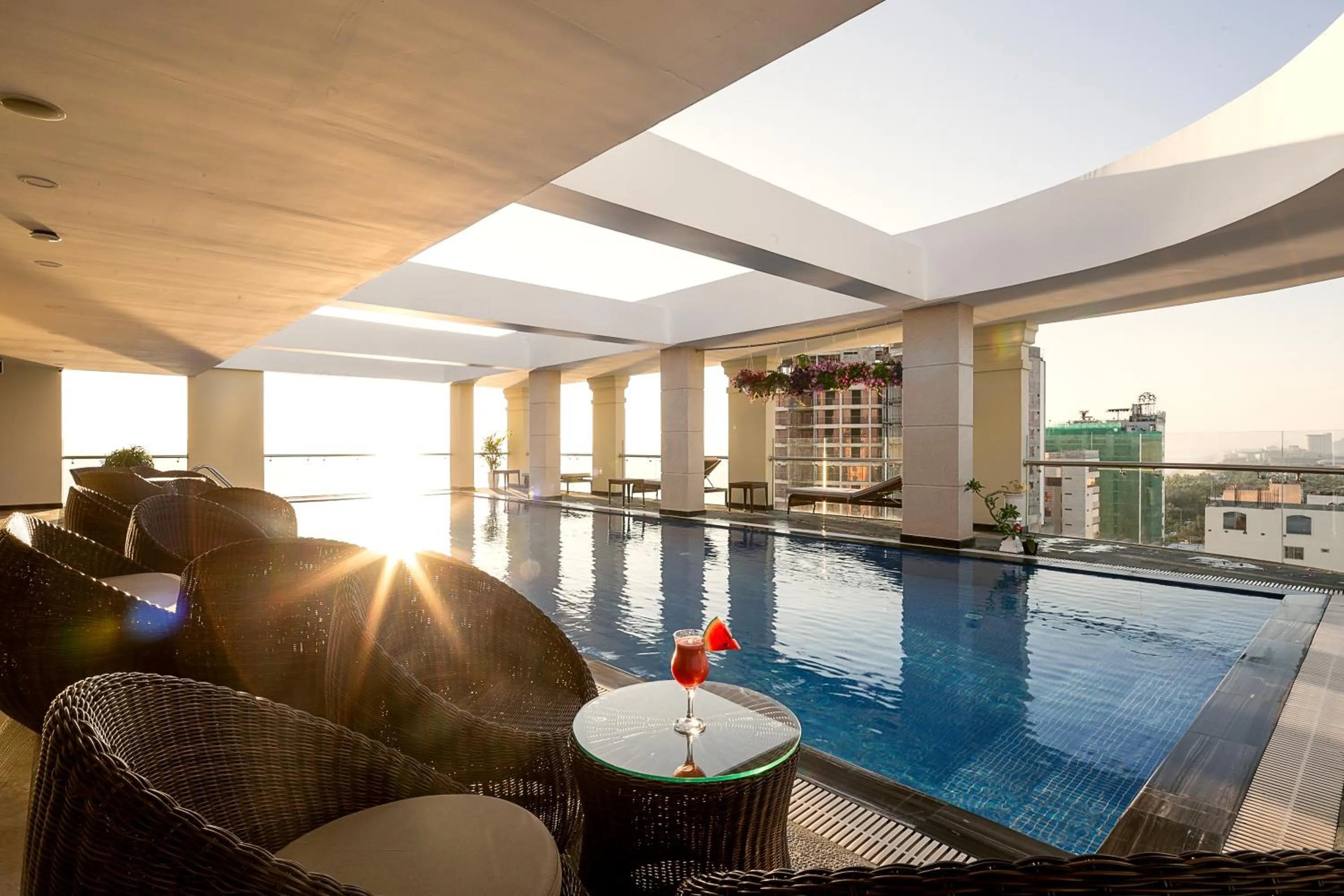Swimming pool in Tamarind Danang Beach Hotel