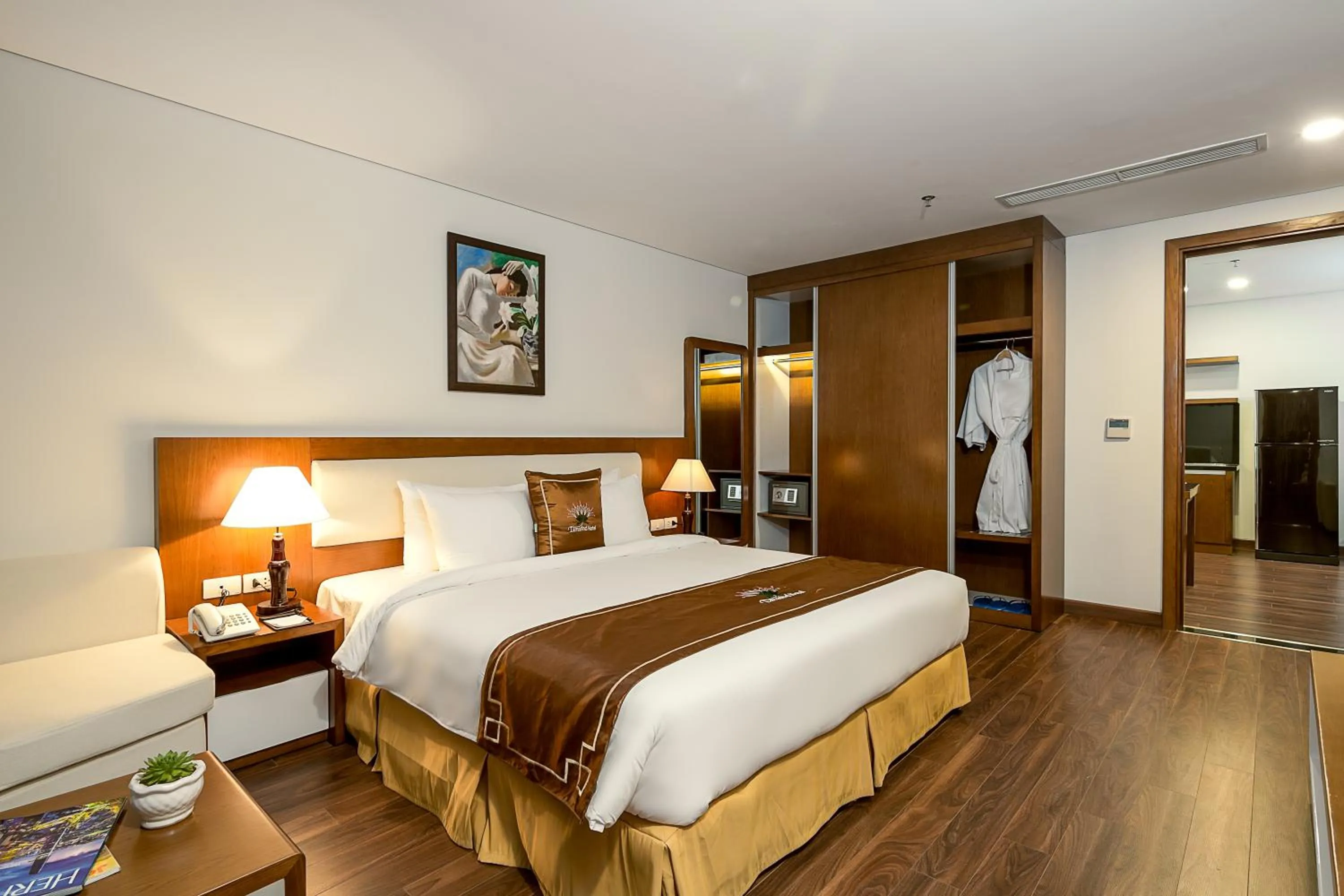 Bedroom in Tamarind Danang Beach Hotel