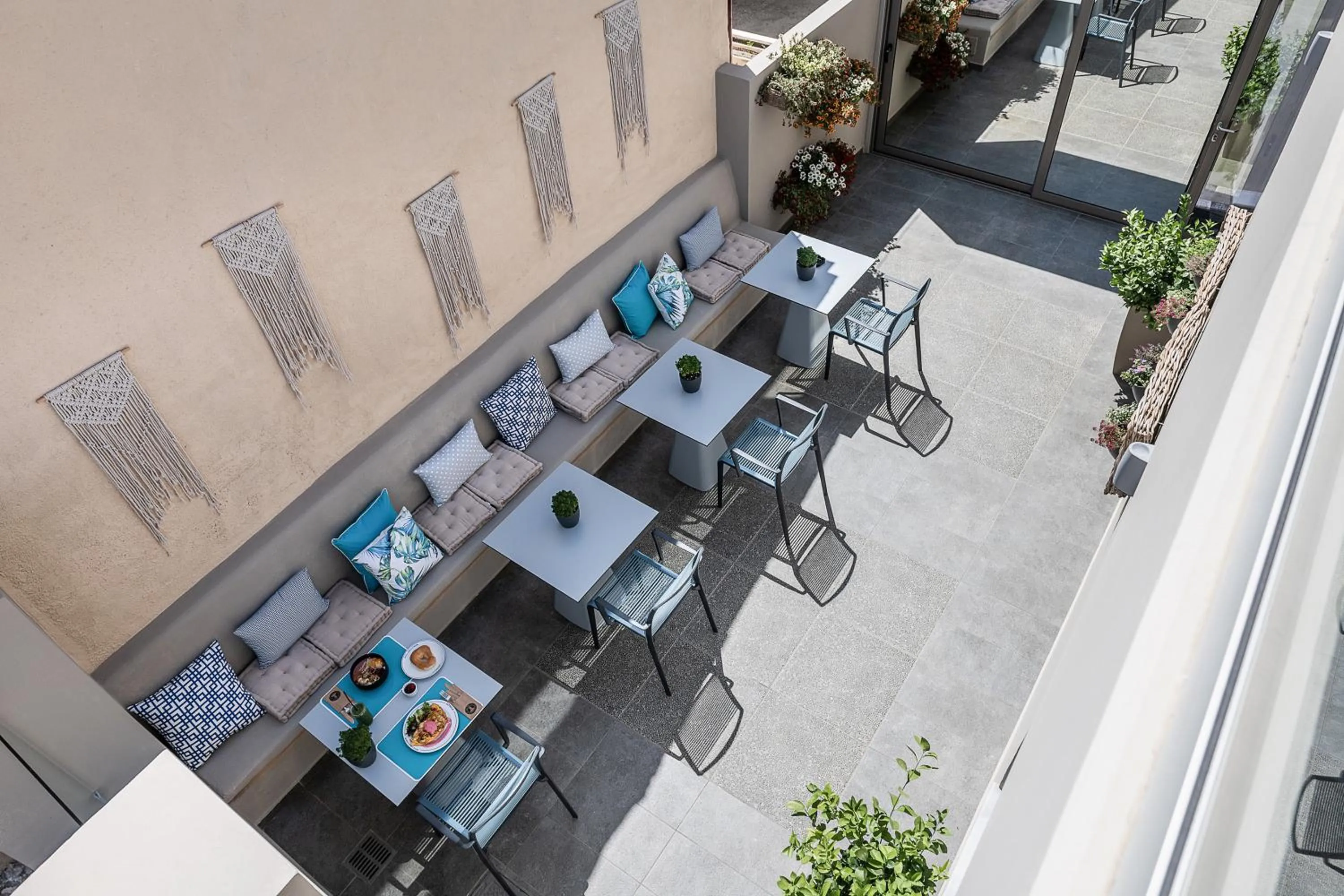 Patio in Ciel Collection Suites