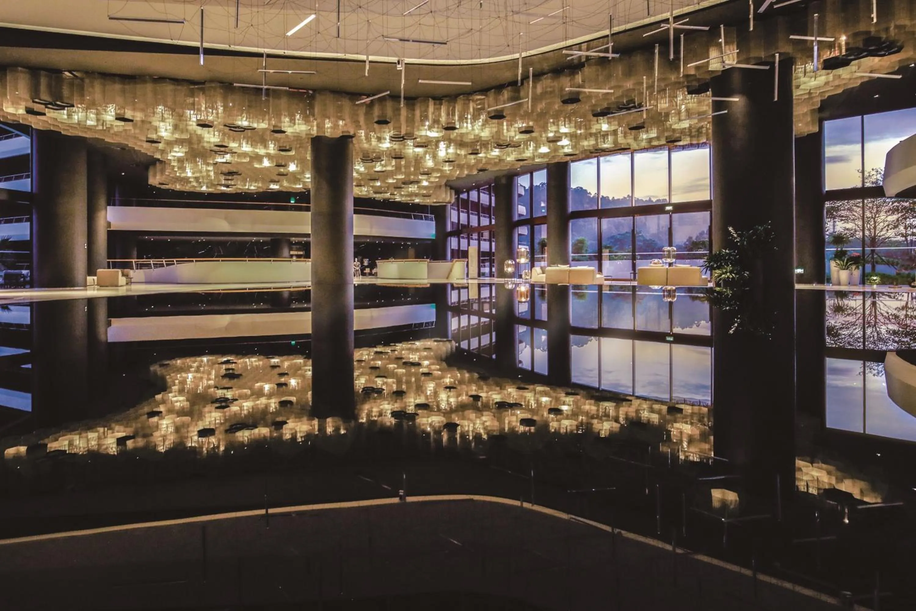 Decorative detail in Guangzhou Nansha Garden Hotel