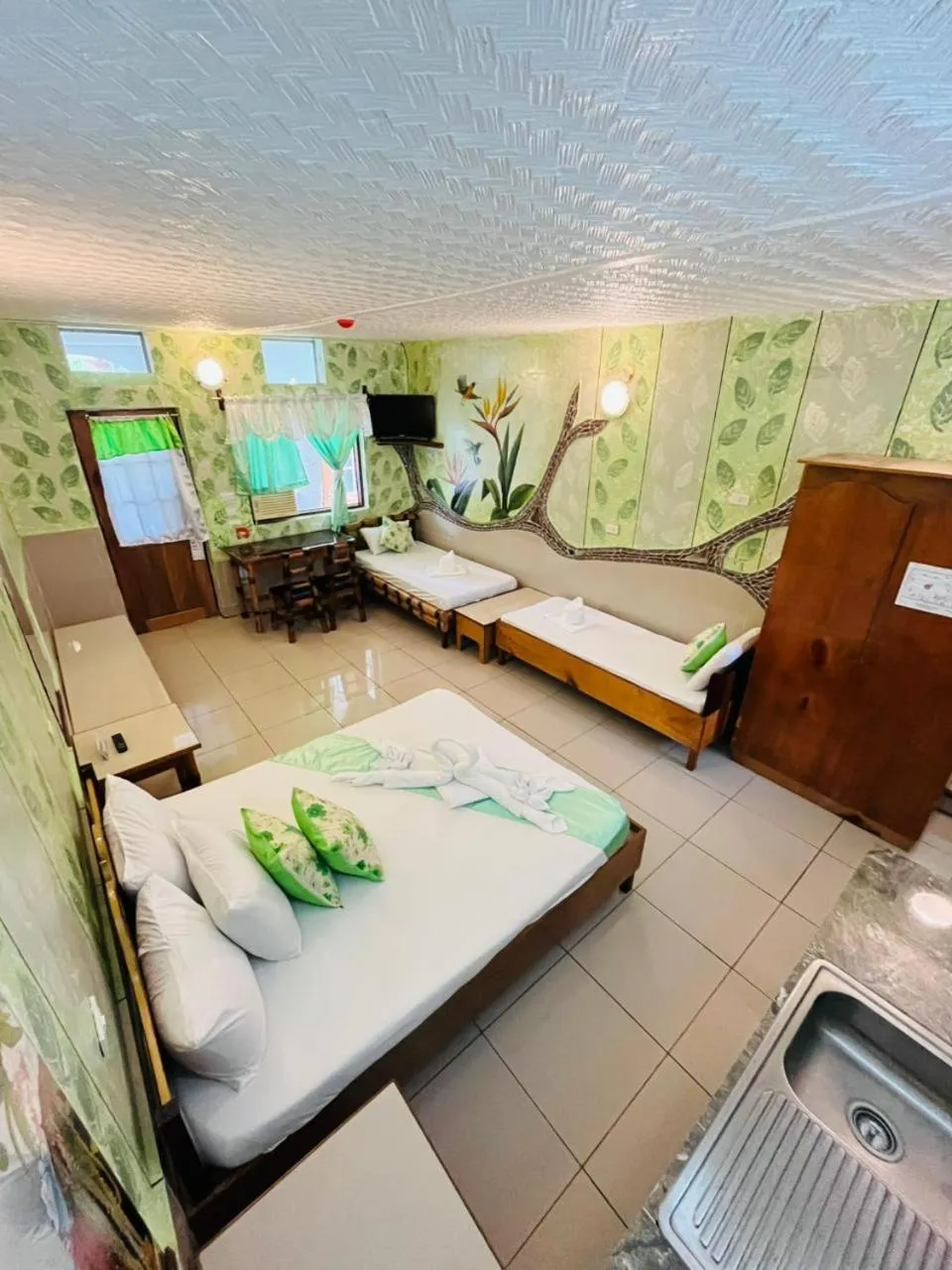 Photo of the whole room, Bed in Kokosnuss Garden Resort