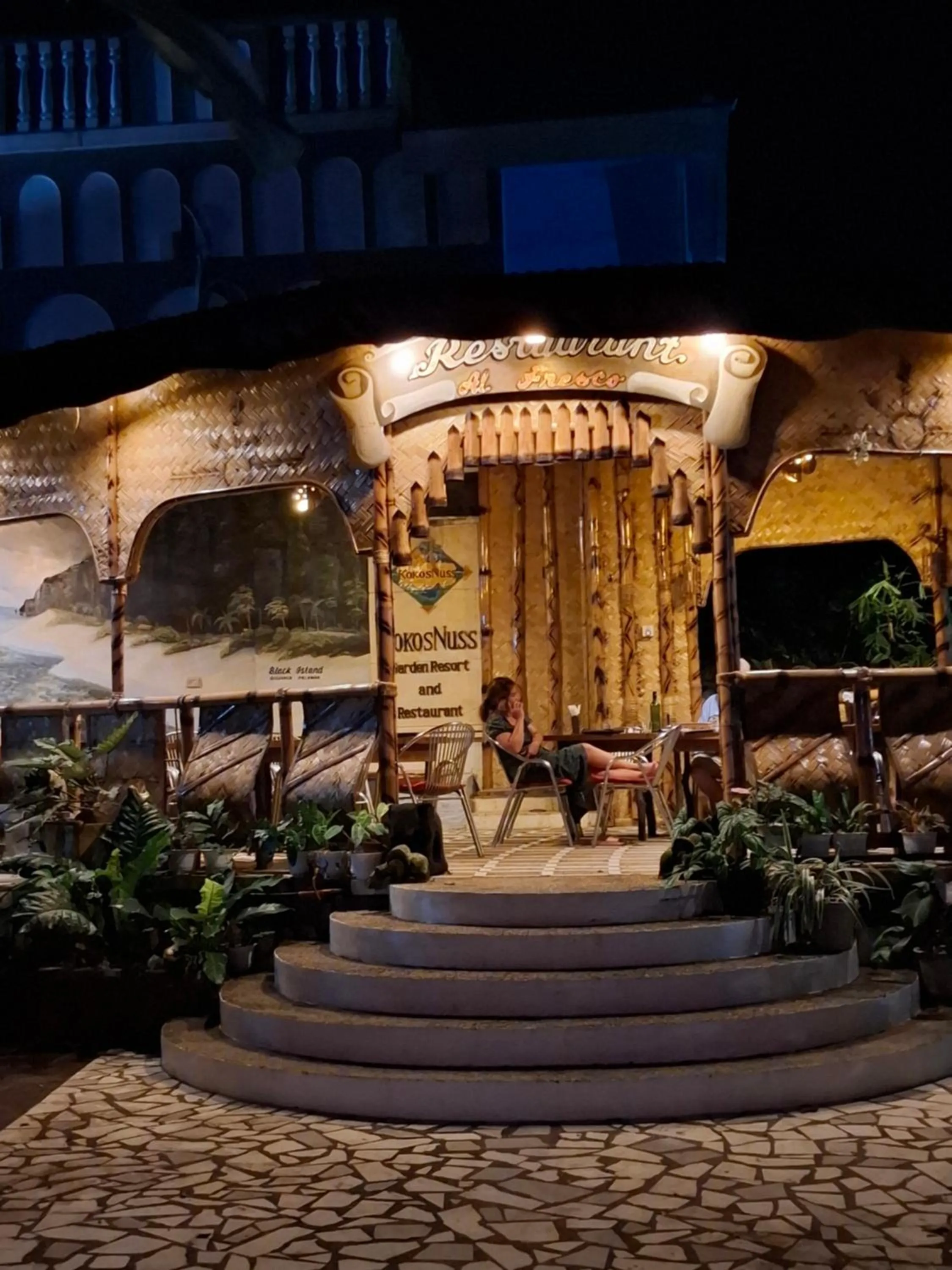 Restaurant/places to eat in Kokosnuss Garden Resort