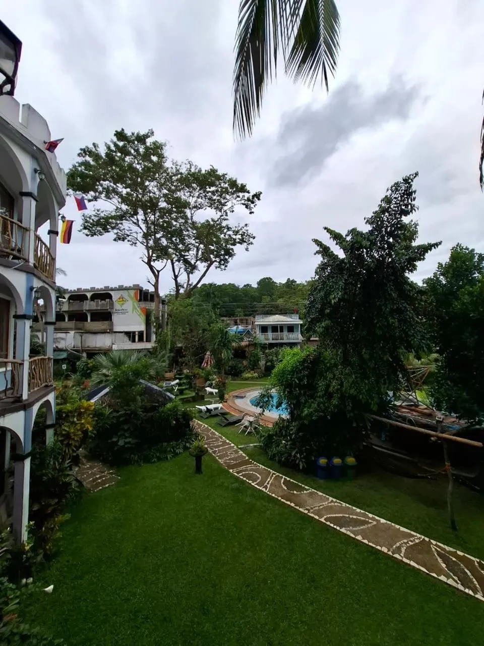 Garden view in Kokosnuss Garden Resort