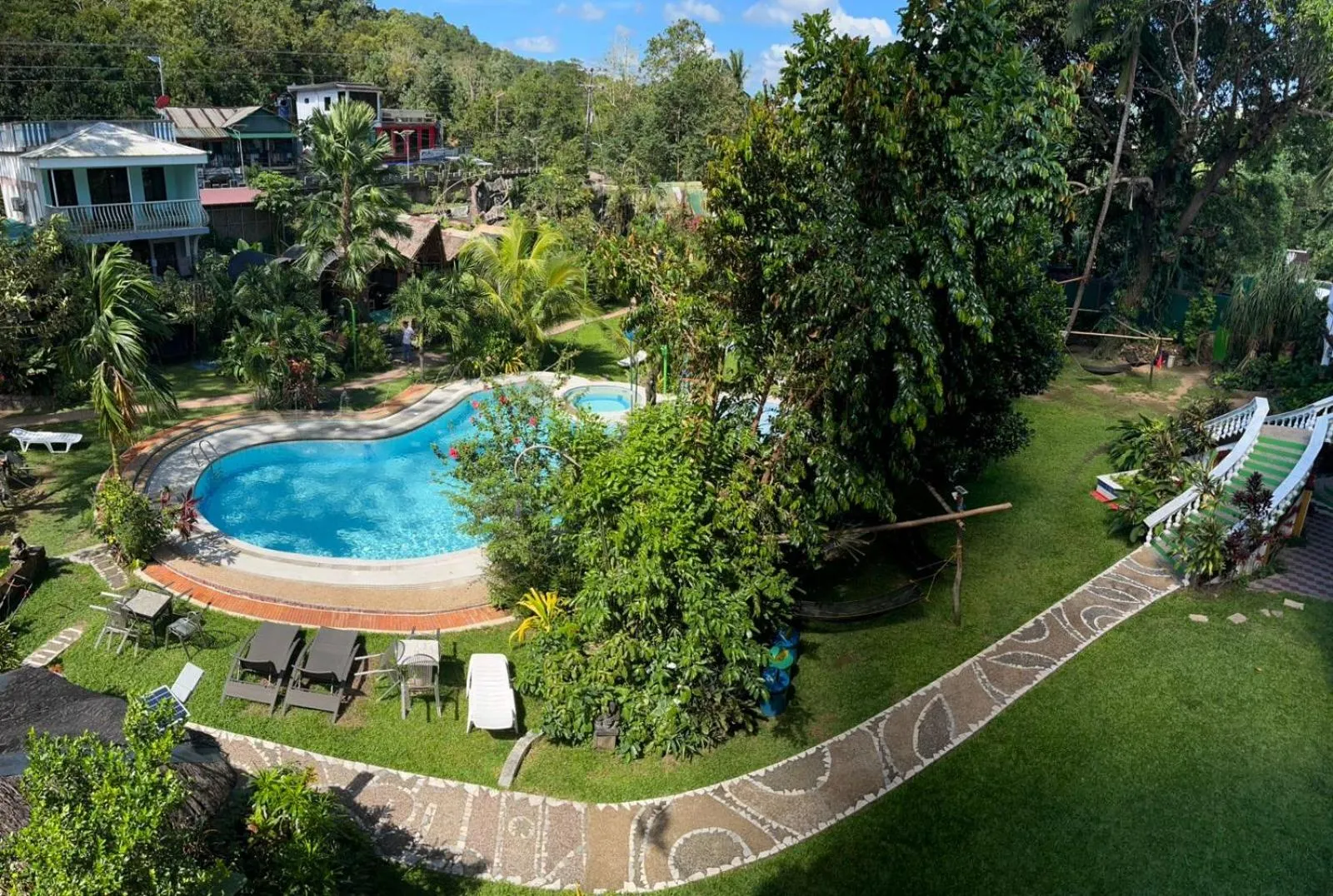 Day in Kokosnuss Garden Resort