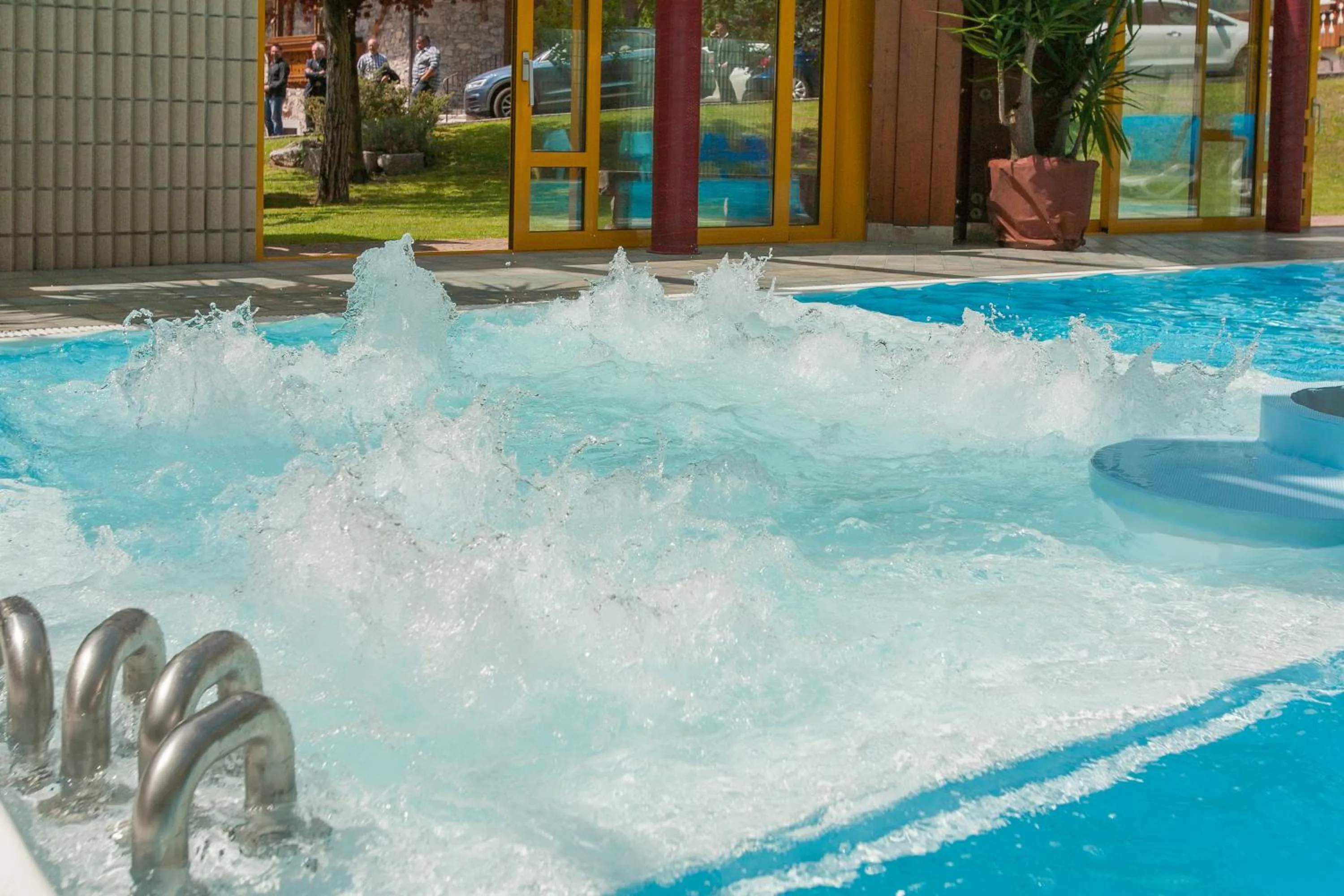 Hot Tub in Grand Hotel Gortani