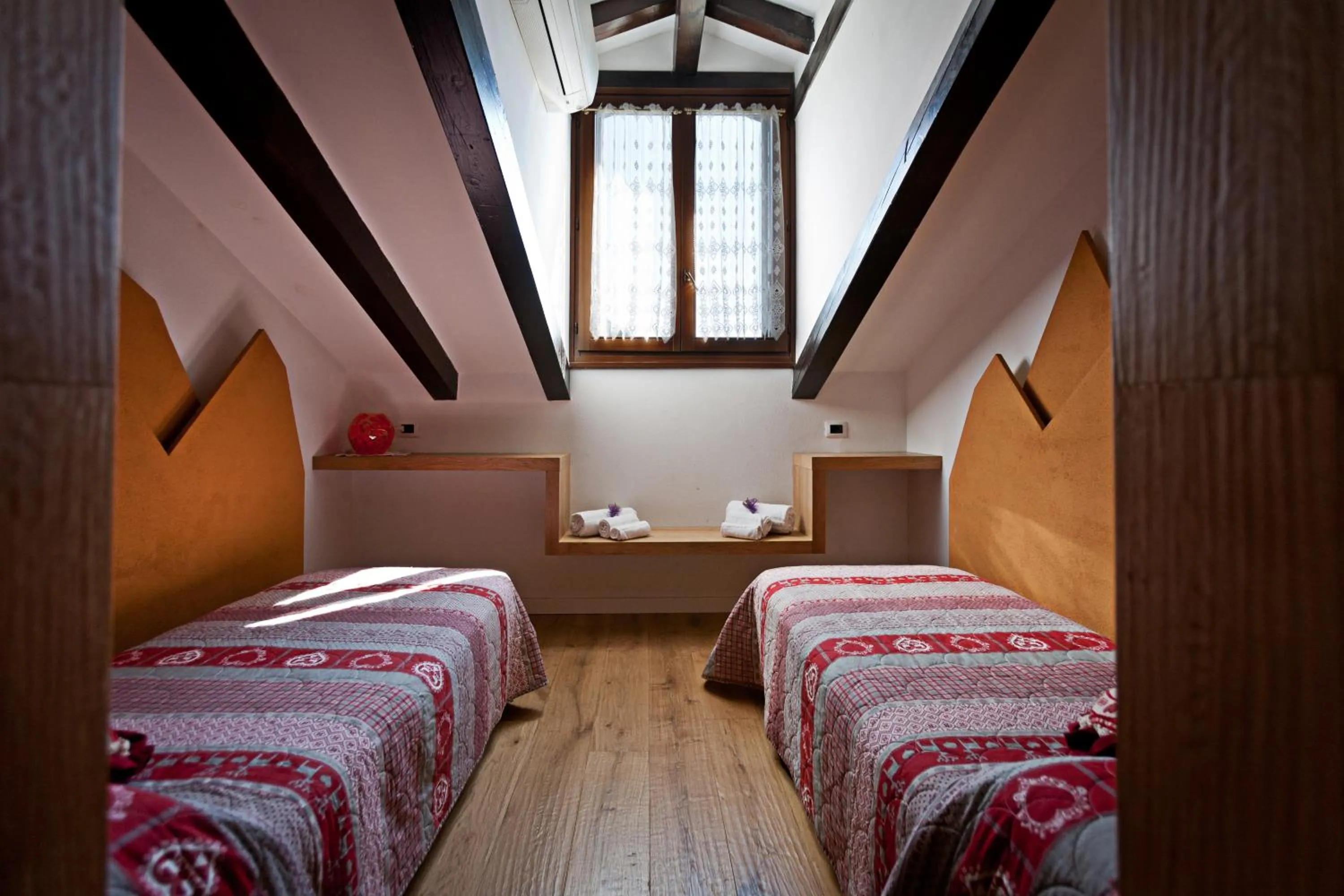 Bed in Grand Hotel Gortani