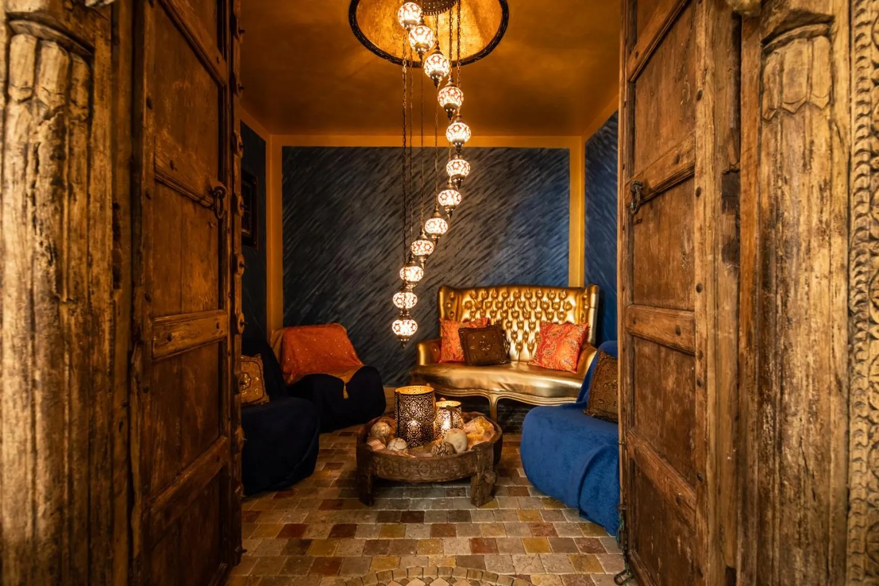 Spa and wellness centre/facilities in Grand Hotel Gortani