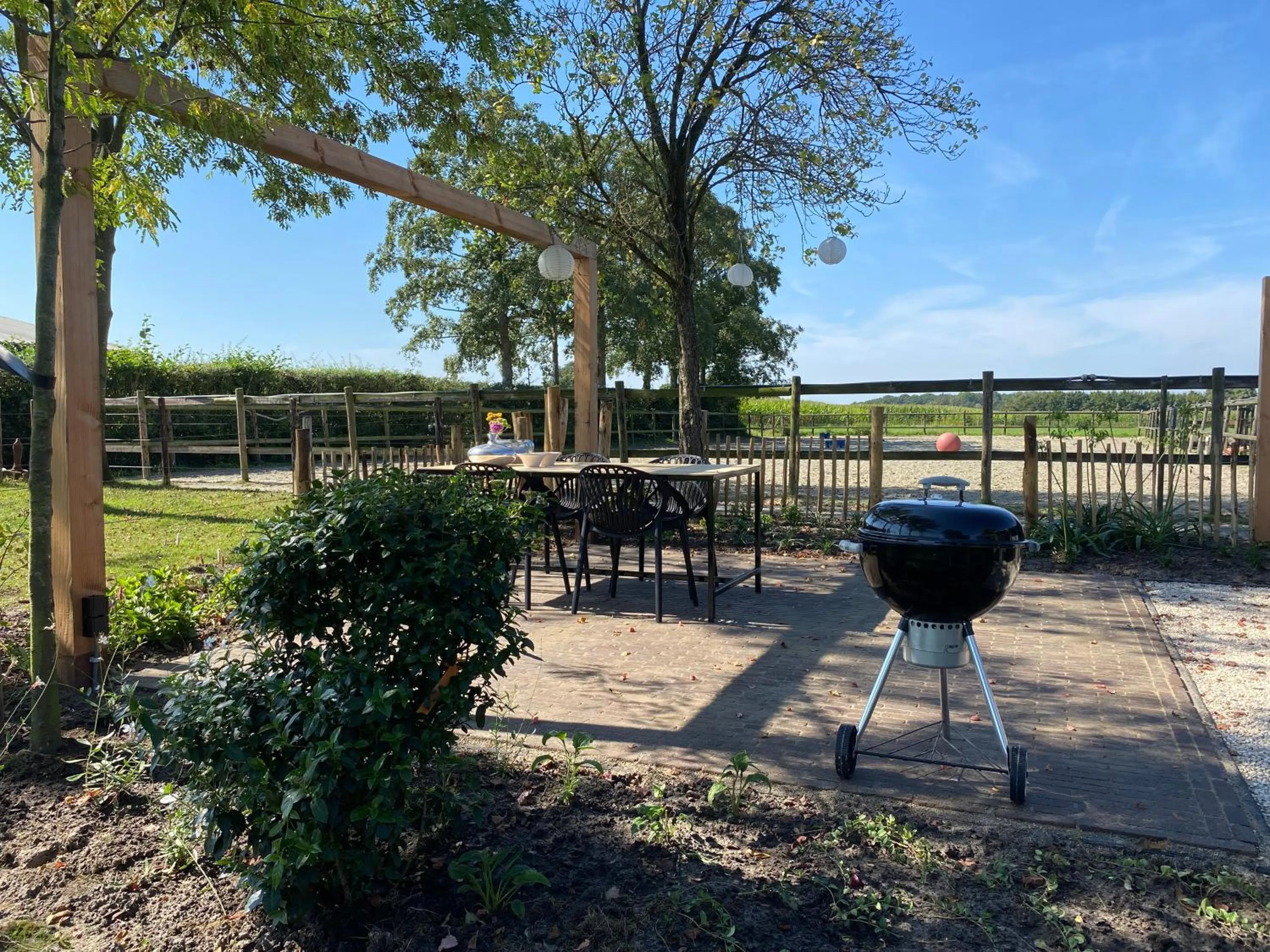BBQ facilities in Slapen bij Uppruna