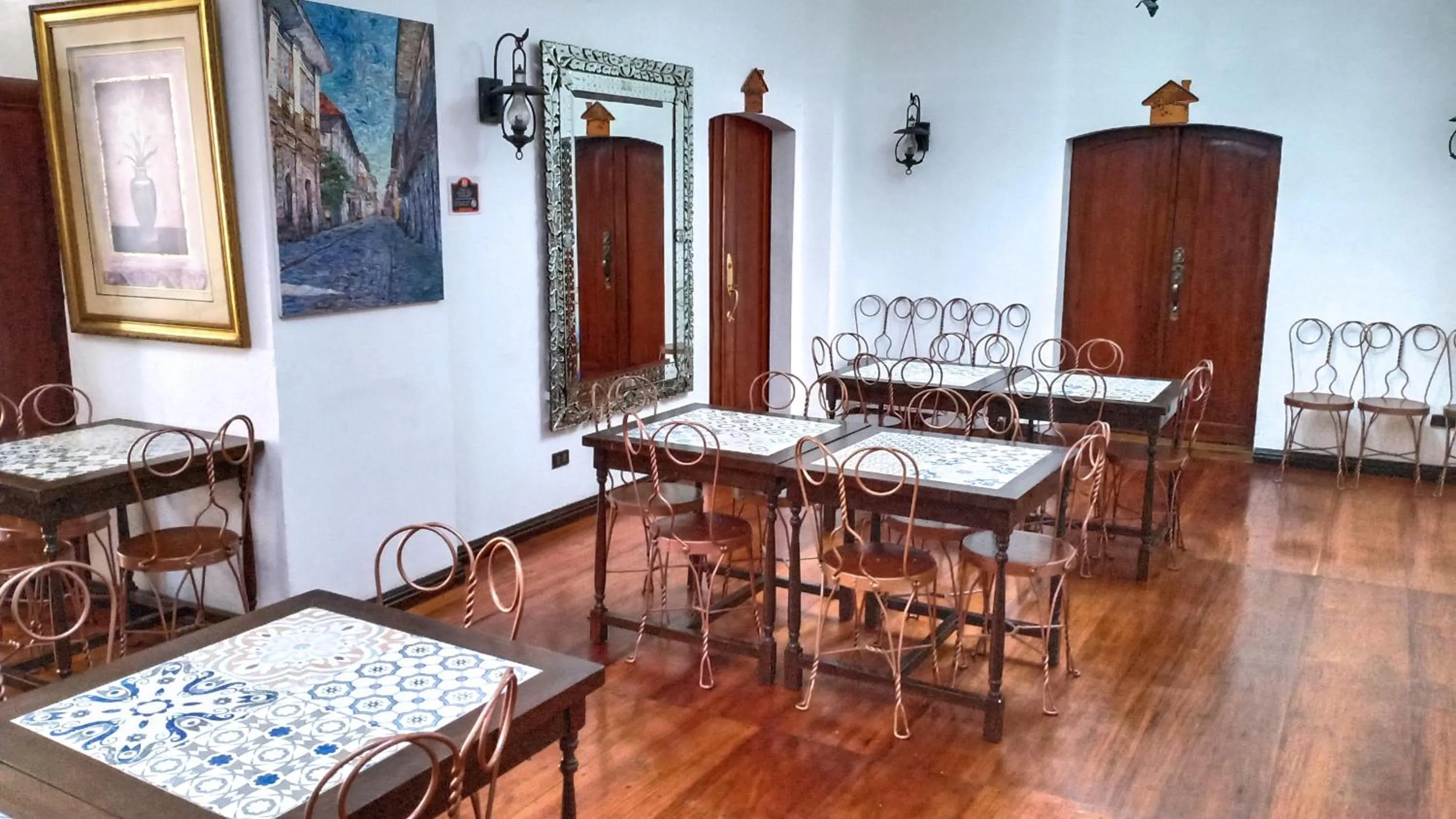 Dining area in My Vigan Home Hotel