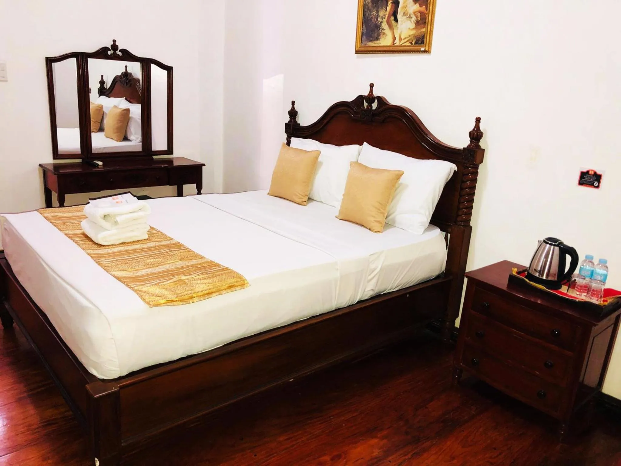 Bed in My Vigan Home Hotel