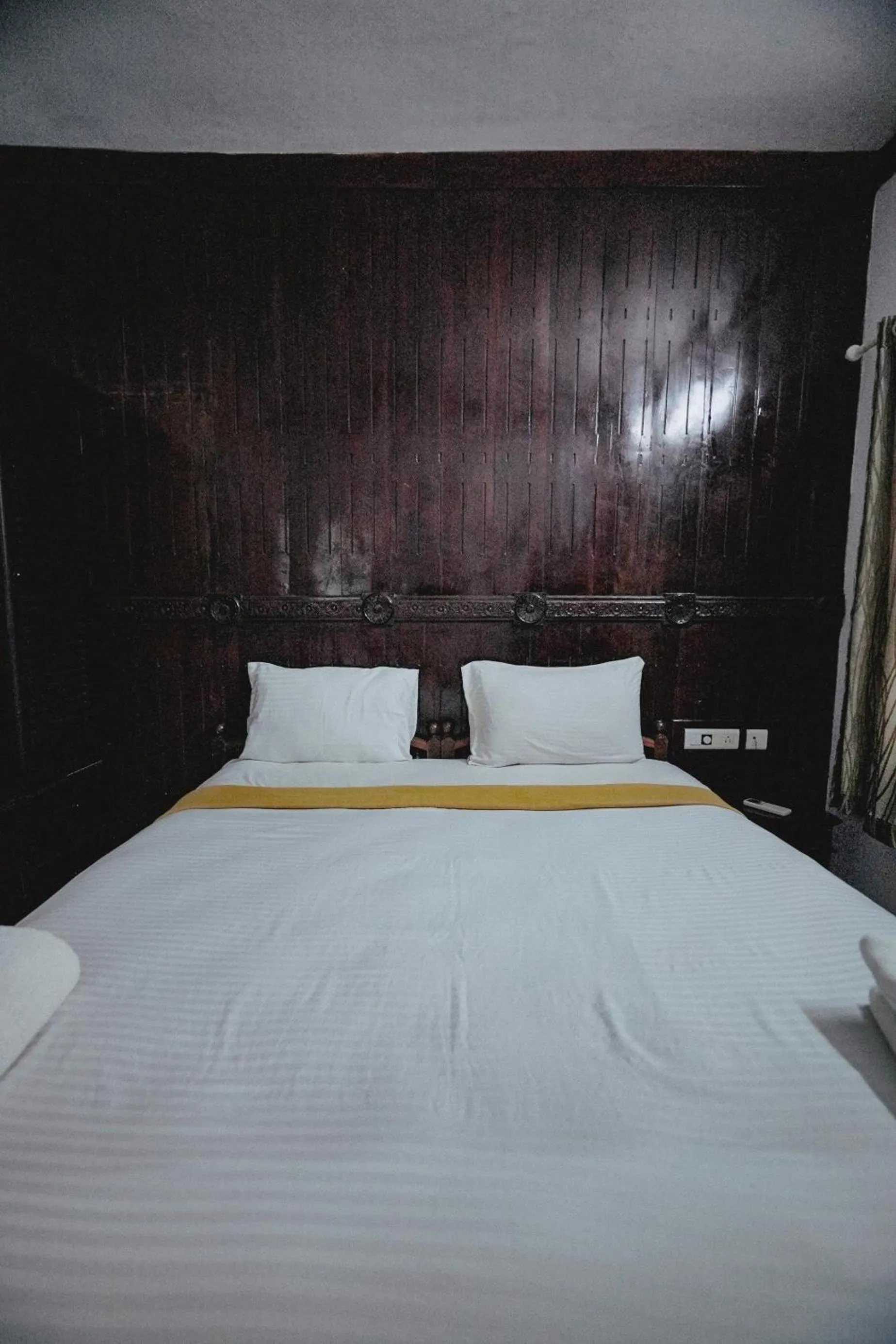 Bed in Raja Park Beach Resort