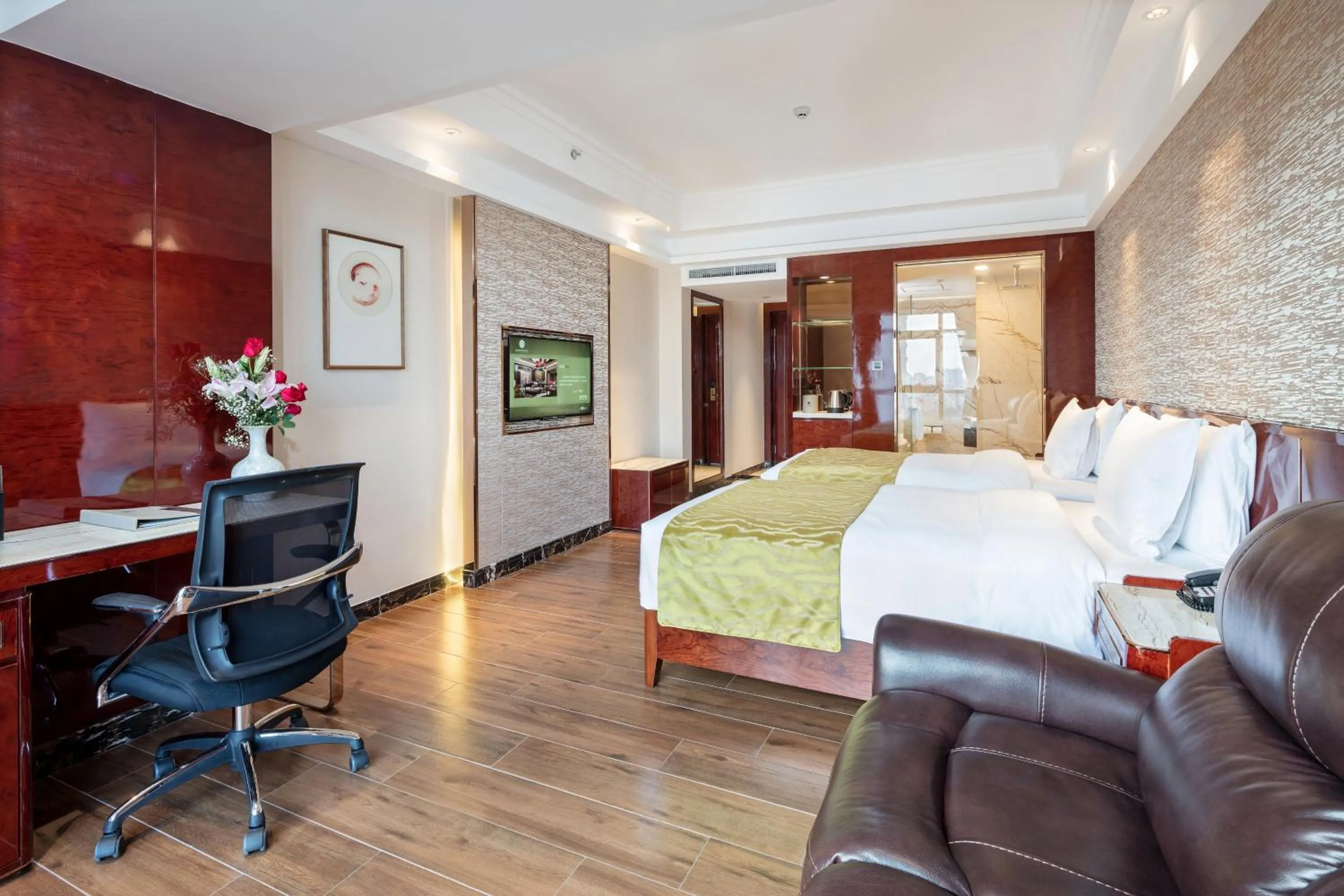 Photo of the whole room in YueXin Tomorrow Hotel Sanya