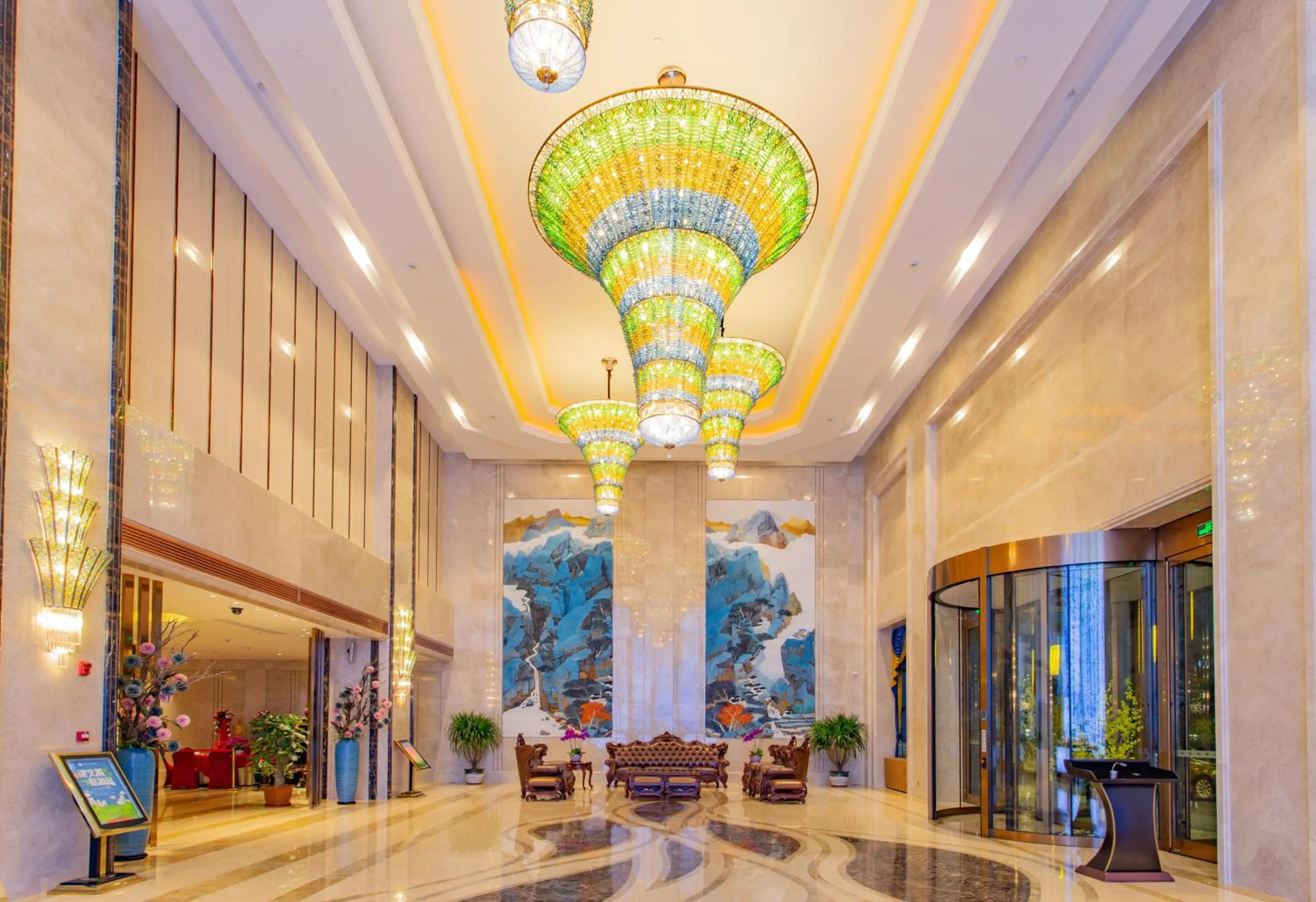 Lobby or reception in YueXin Tomorrow Hotel Sanya