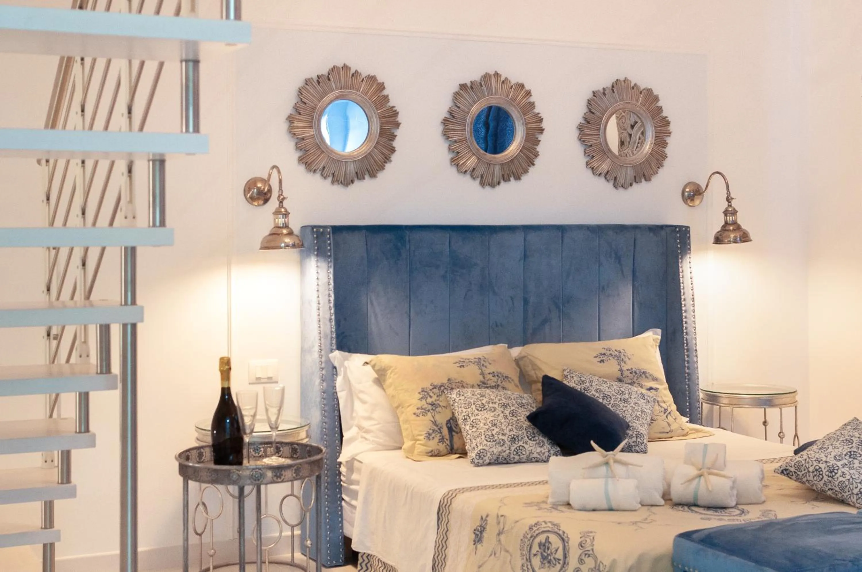 Bed in QuattroCuori Boutique Hotel & Spa