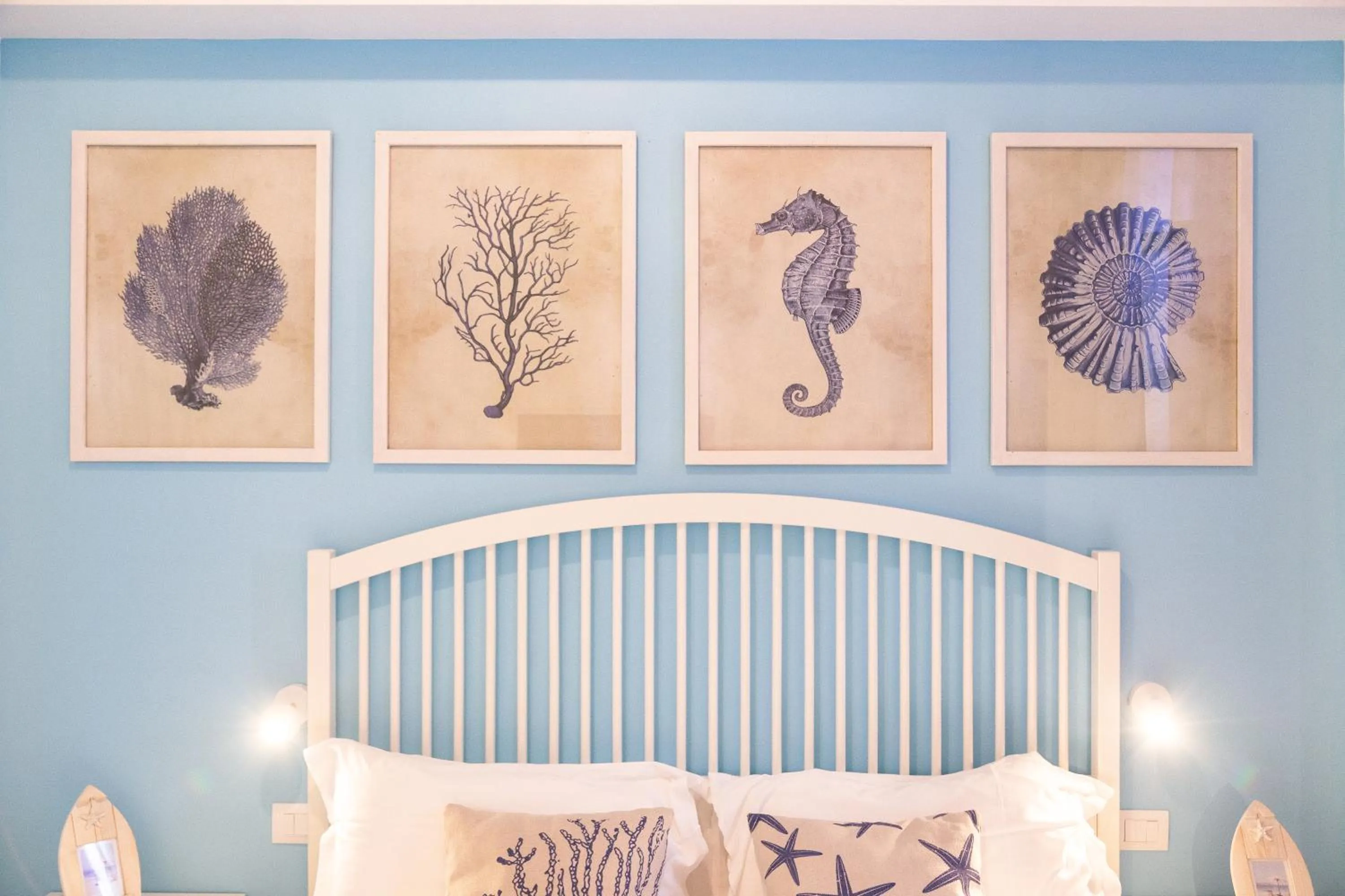 Bed in QuattroCuori Boutique Hotel & Spa