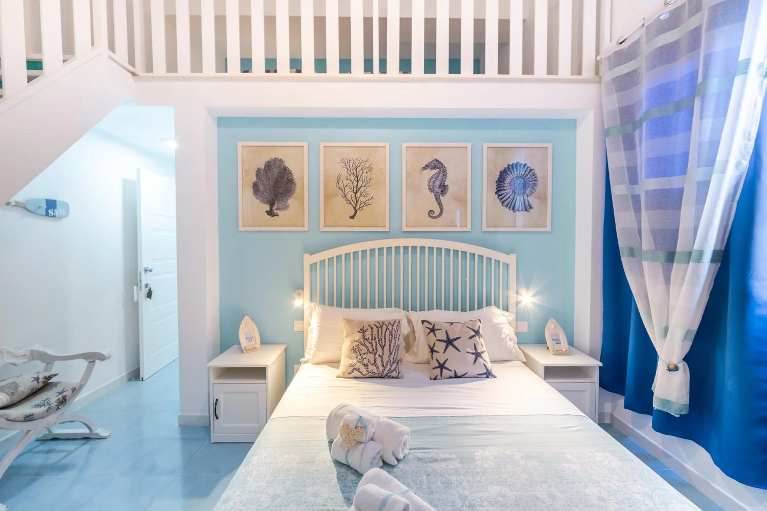 Bed in QuattroCuori Boutique Hotel & Spa