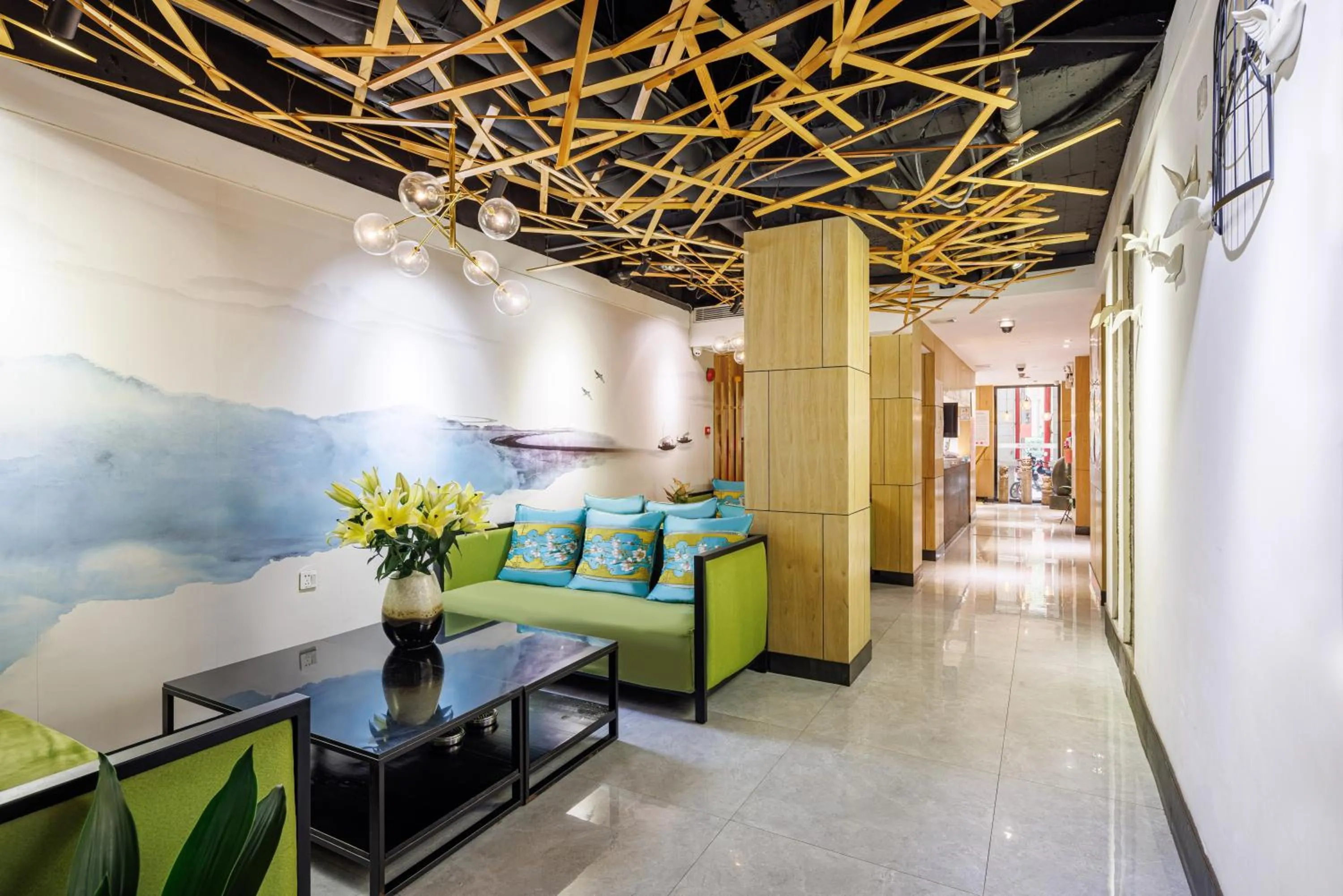 Seating area in Guangzhou Hongcheng Hotel