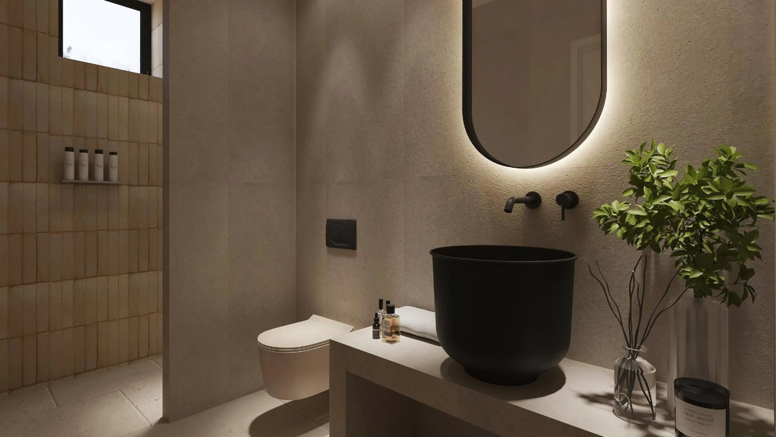 Bathroom in Melidron Hotel Suites Villas