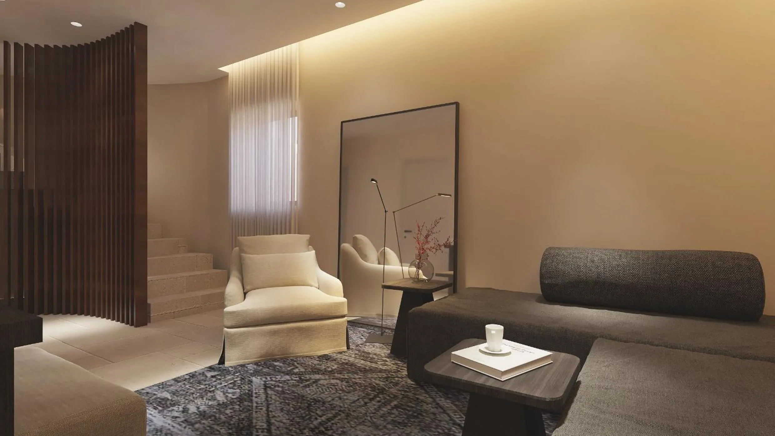 Seating area in Melidron Hotel Suites Villas